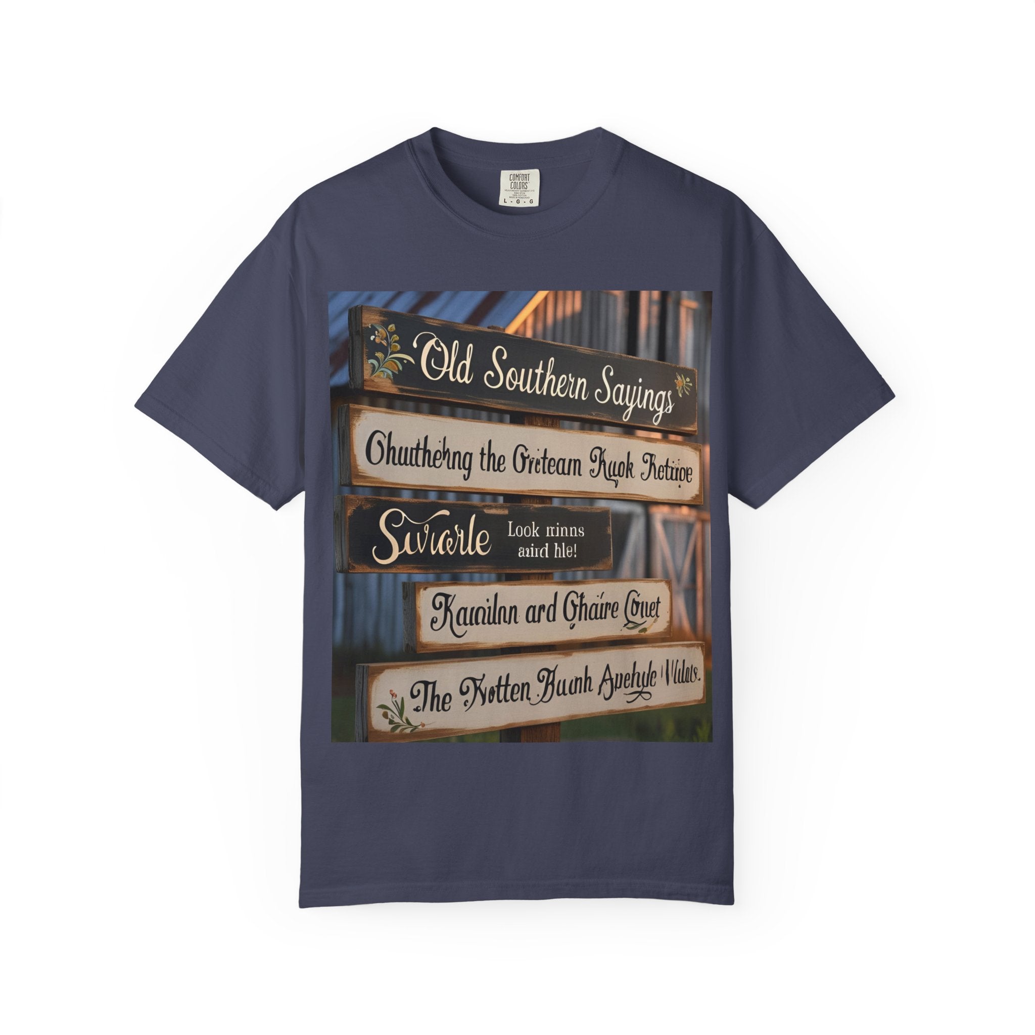 Old Southern Sayings Crossing Unisex T-shirt, Southern Pride Tee, Gift for Her/Him, Casual Wear, Vintage Style Shirt, Summer Wardrobe Essential