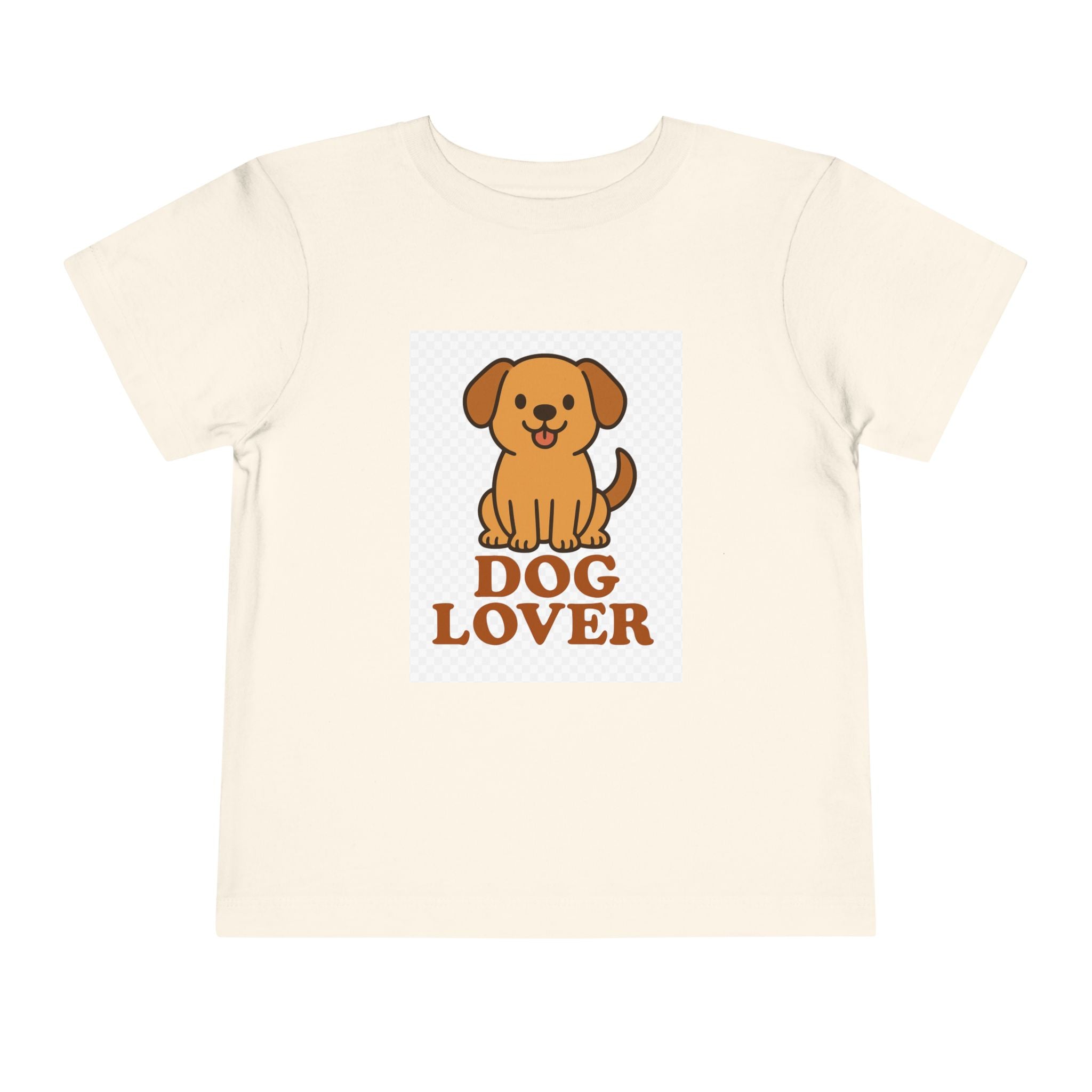 Dog Lover Toddler Tee - Cute Kids Shirt, Animal Lover Gift, Playtime Apparel, Birthday Outfit, Gift for Dog Owners