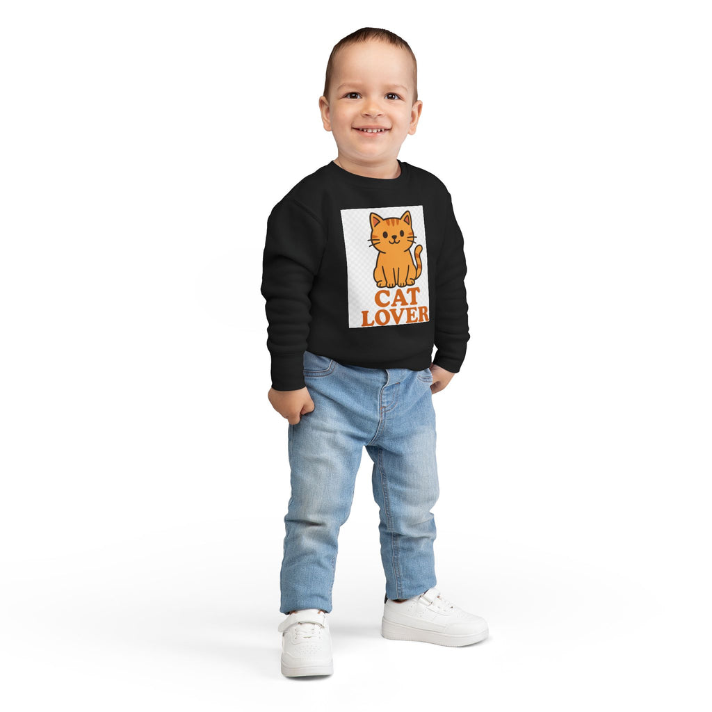 Cat Lover Toddler Sweatshirt