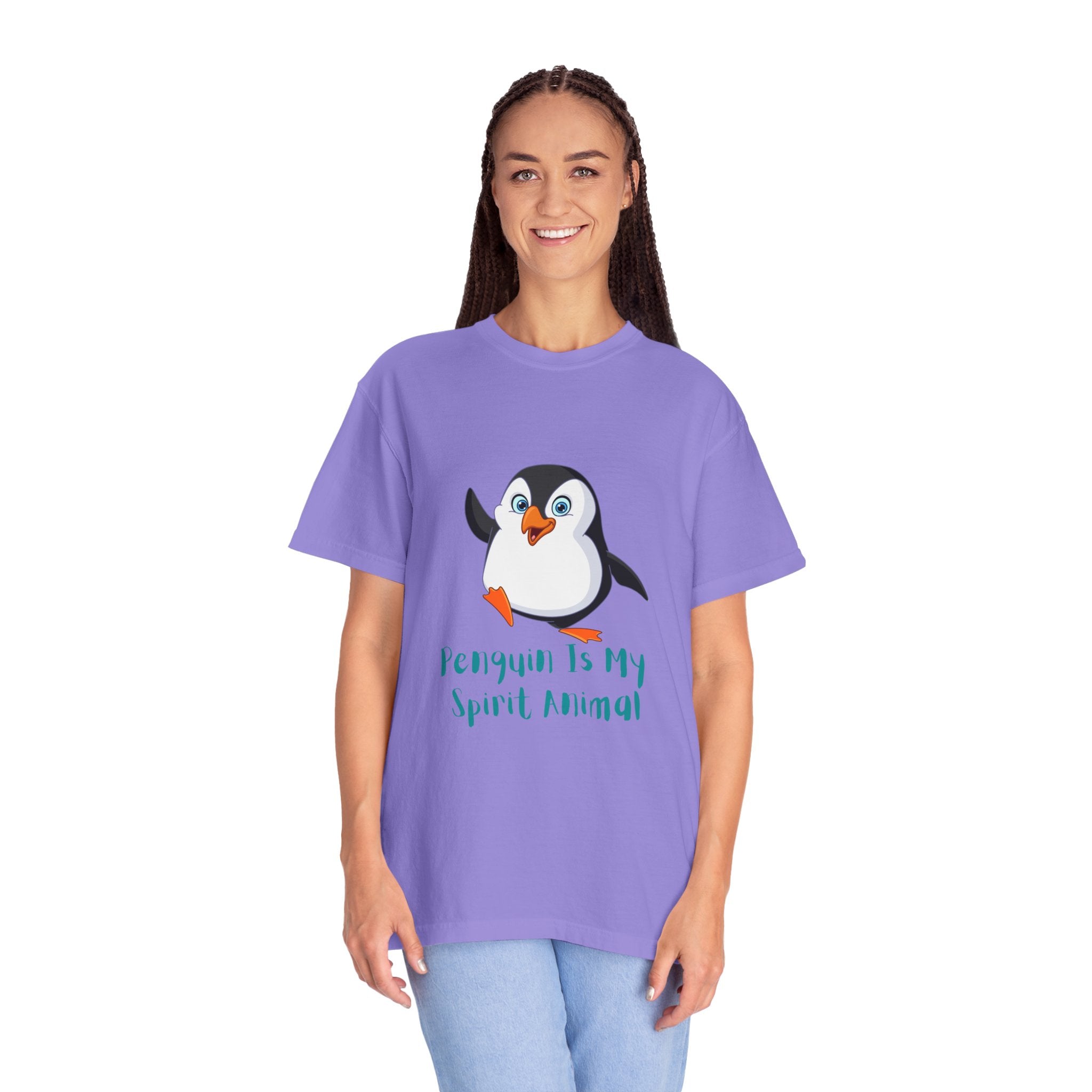 Penguin Spirit Animal Shirt, Unisex T-Shirt for Animal Lovers, Cute Gift for Birthdays, Christmas, Casual Wear, Fun & Quirky Fashion