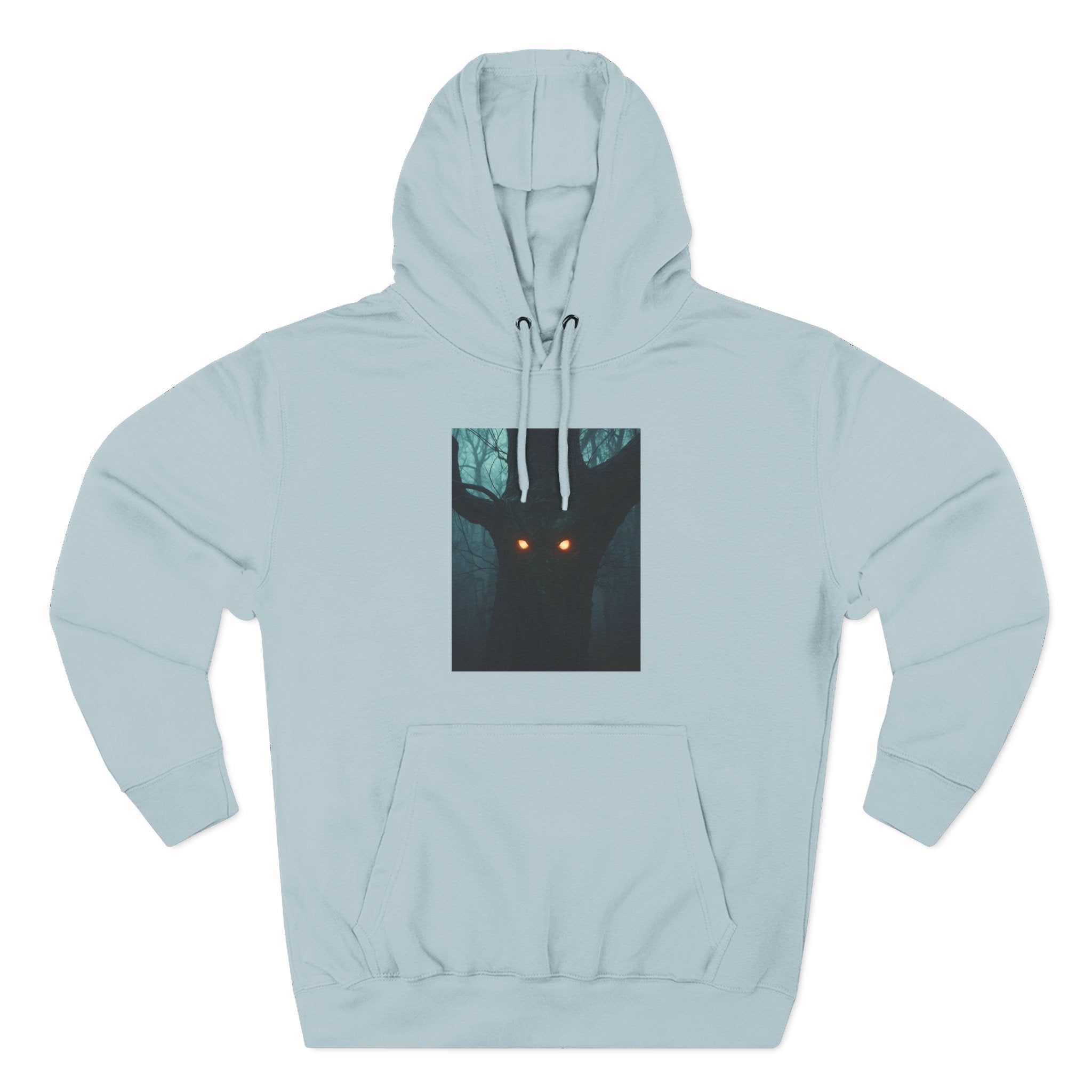 Chilling Nighttime Hoodie, Cozy Fleece Sweatshirt, Outdoor Adventure Attire, Perfect for Bonfire Nights, Gifts for Nature Lovers