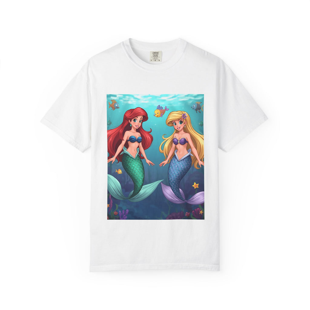 Mermaid Unisex Garment-Dyed T-shirt