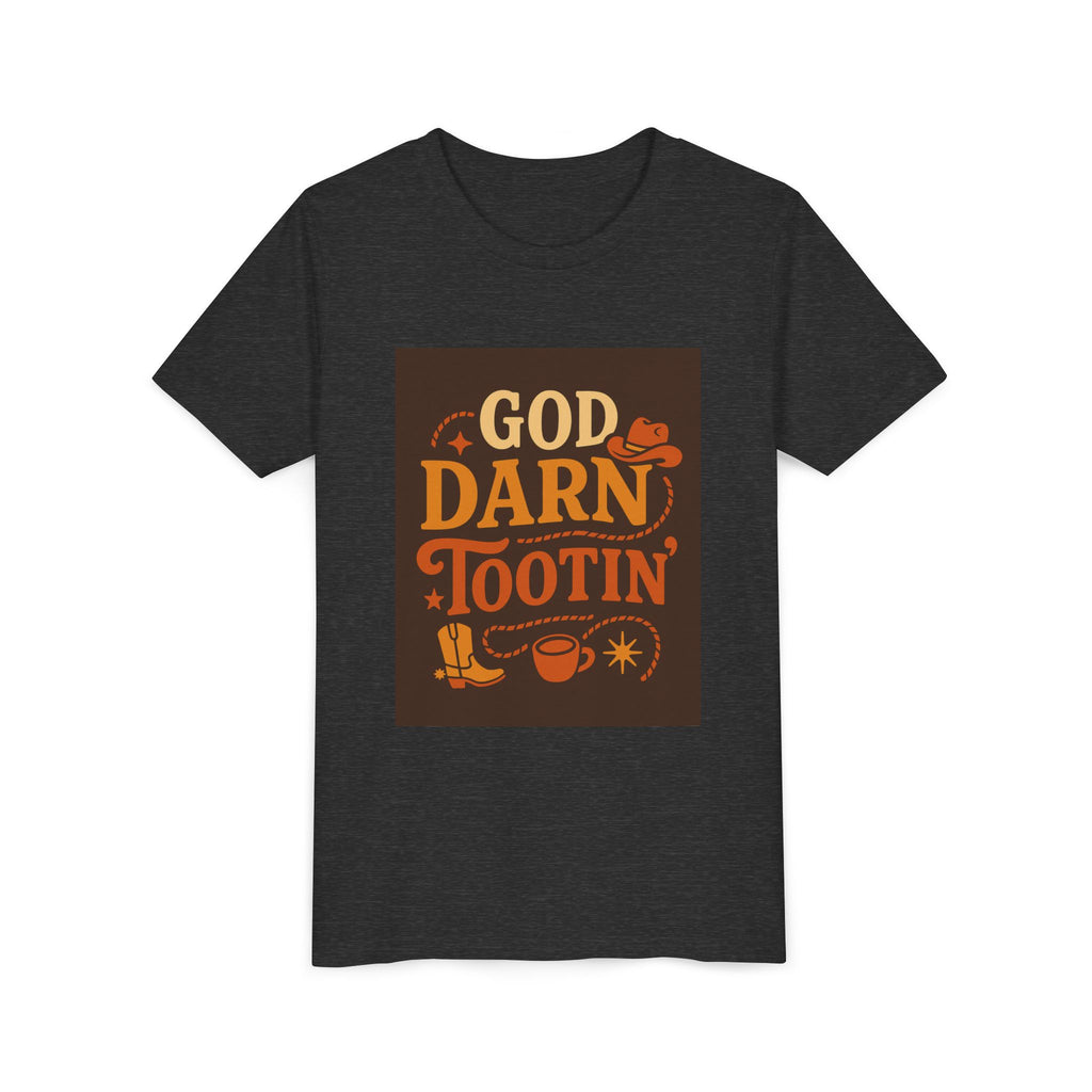 God Darn Tootin Youth Short Sleeve Tee