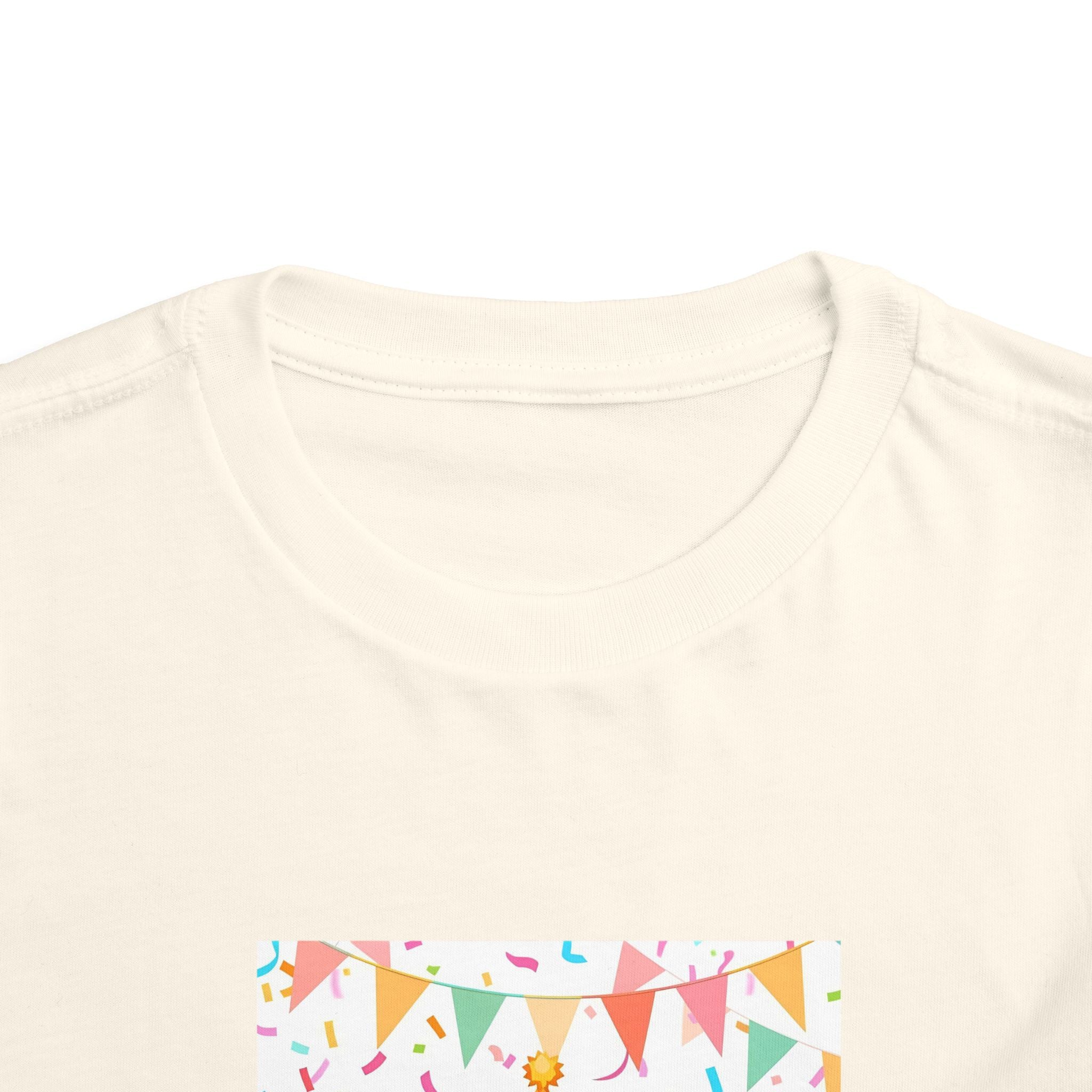 Party Animal With Squirl Toddler Short Sleeve Tee