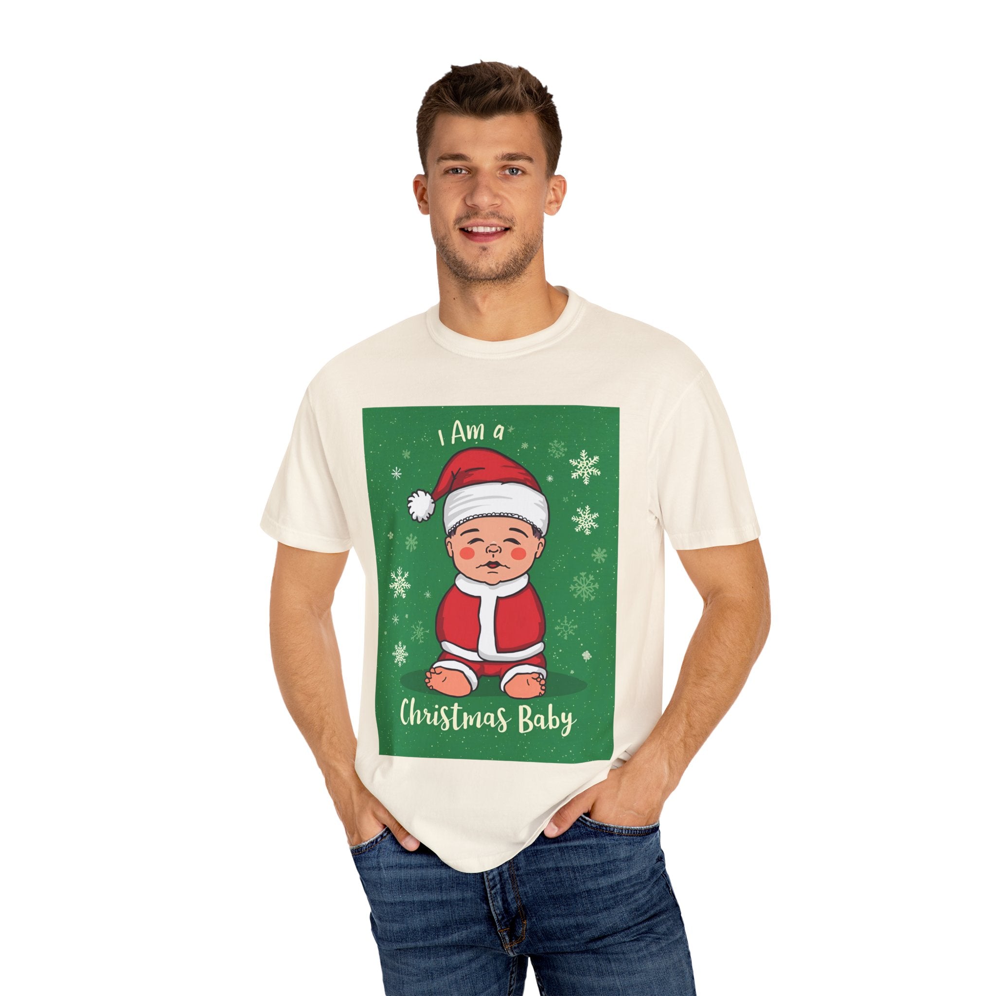 Christmas Baby T-Shirt, Cute Holiday Tee, Unisex Christmas Apparel, Baby's First Christmas, Family Matching Shirt