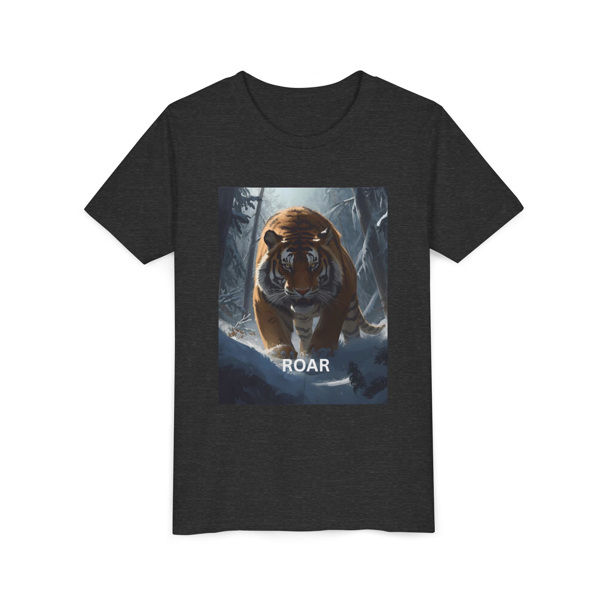 Tiger Roar Snow Youth Short Sleeve Tee