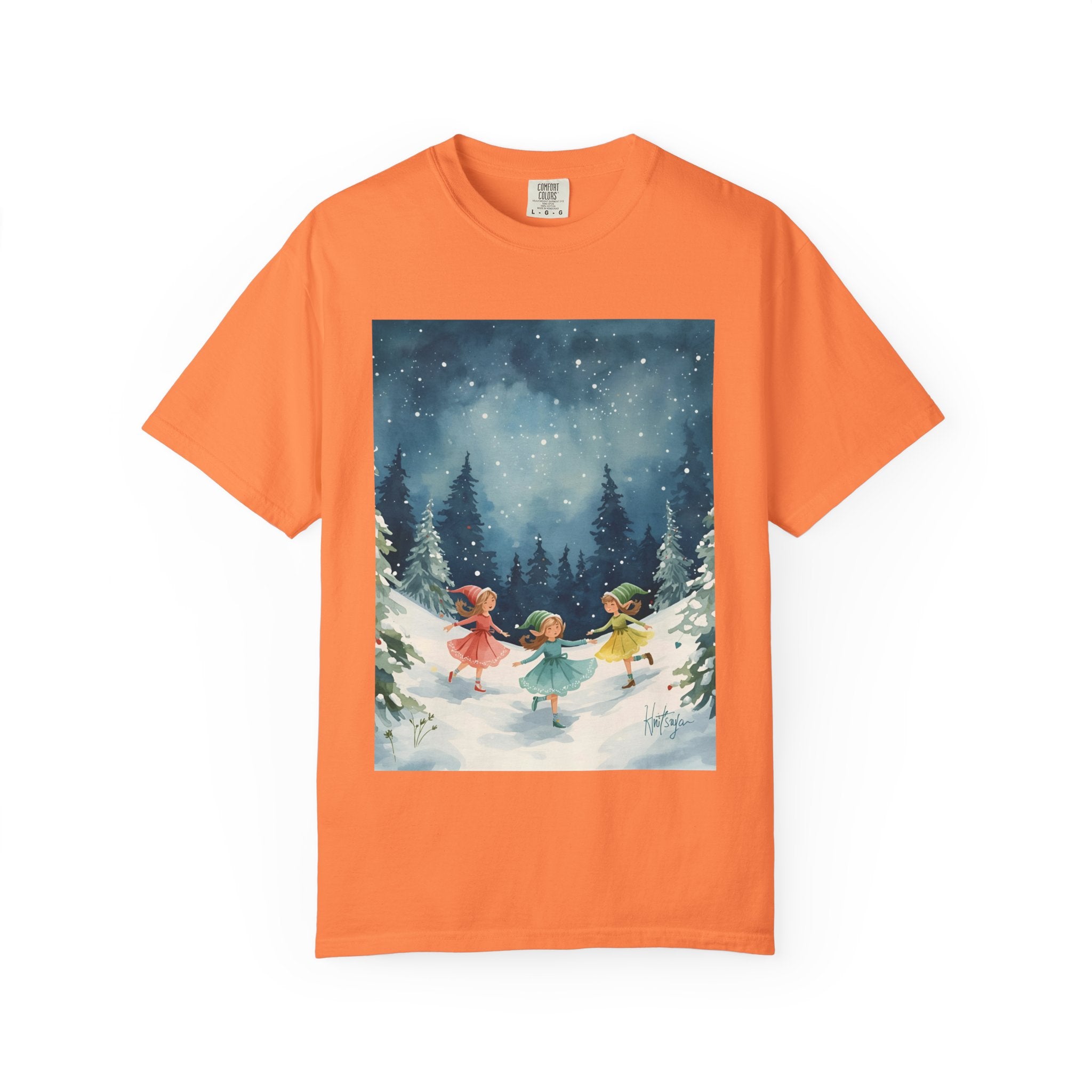 Winter Wonderland T-Shirt, Holiday Gift, Unisex Tee, Cozy Winter Apparel, Snowy Scene Shirt, Christmas Fashion