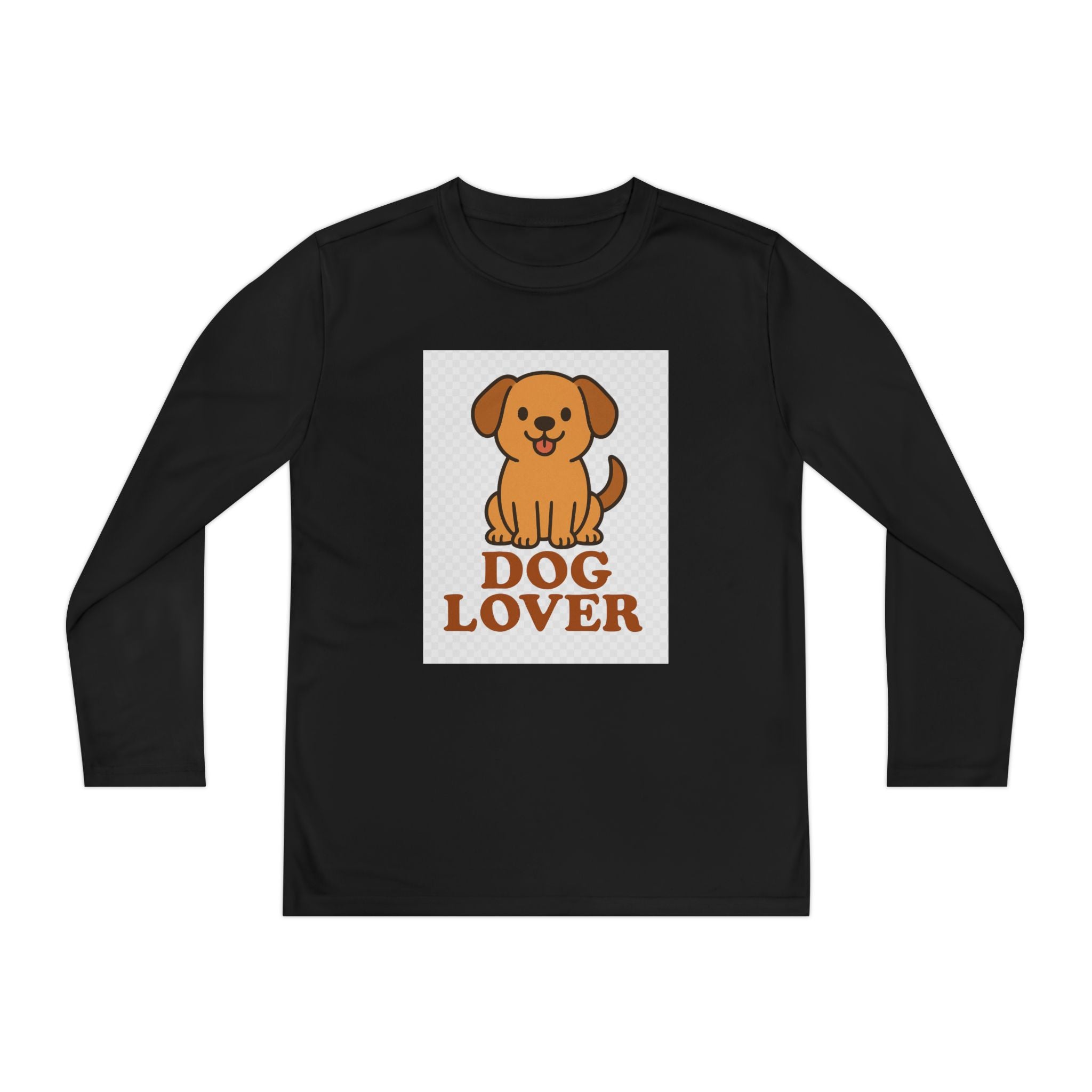 Dog Lover Youth Long Sleeve Competitor Tee