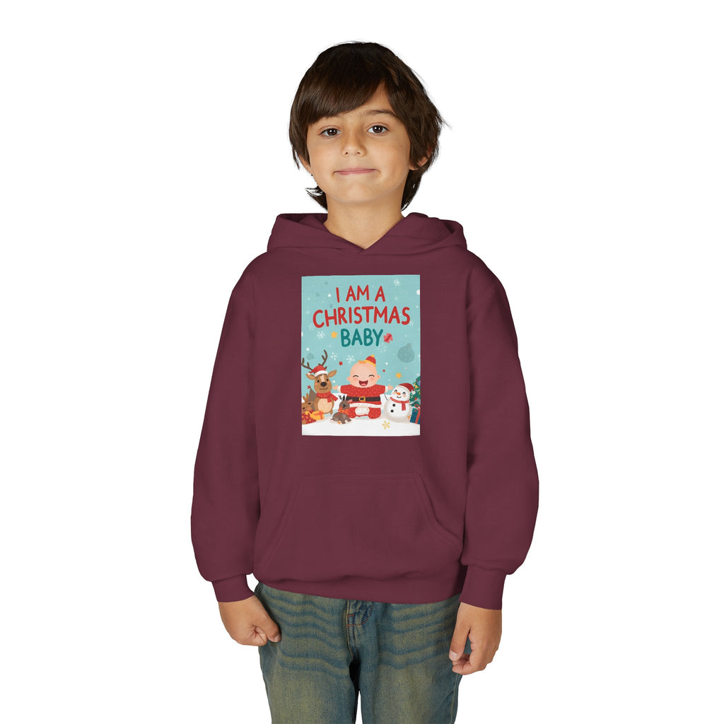 Christmas Youth Heavy Blend Hooded Sweatshirt
