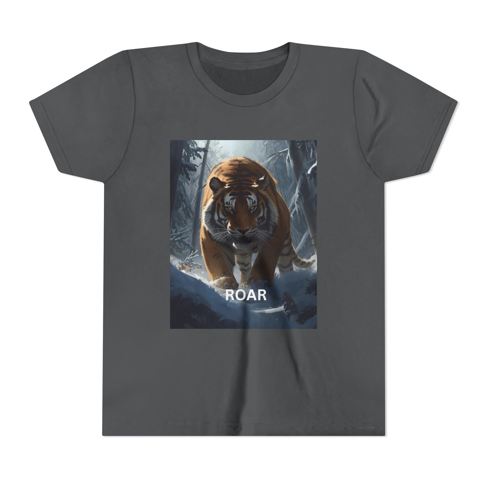 Tiger Roar Snow Youth Short Sleeve Tee