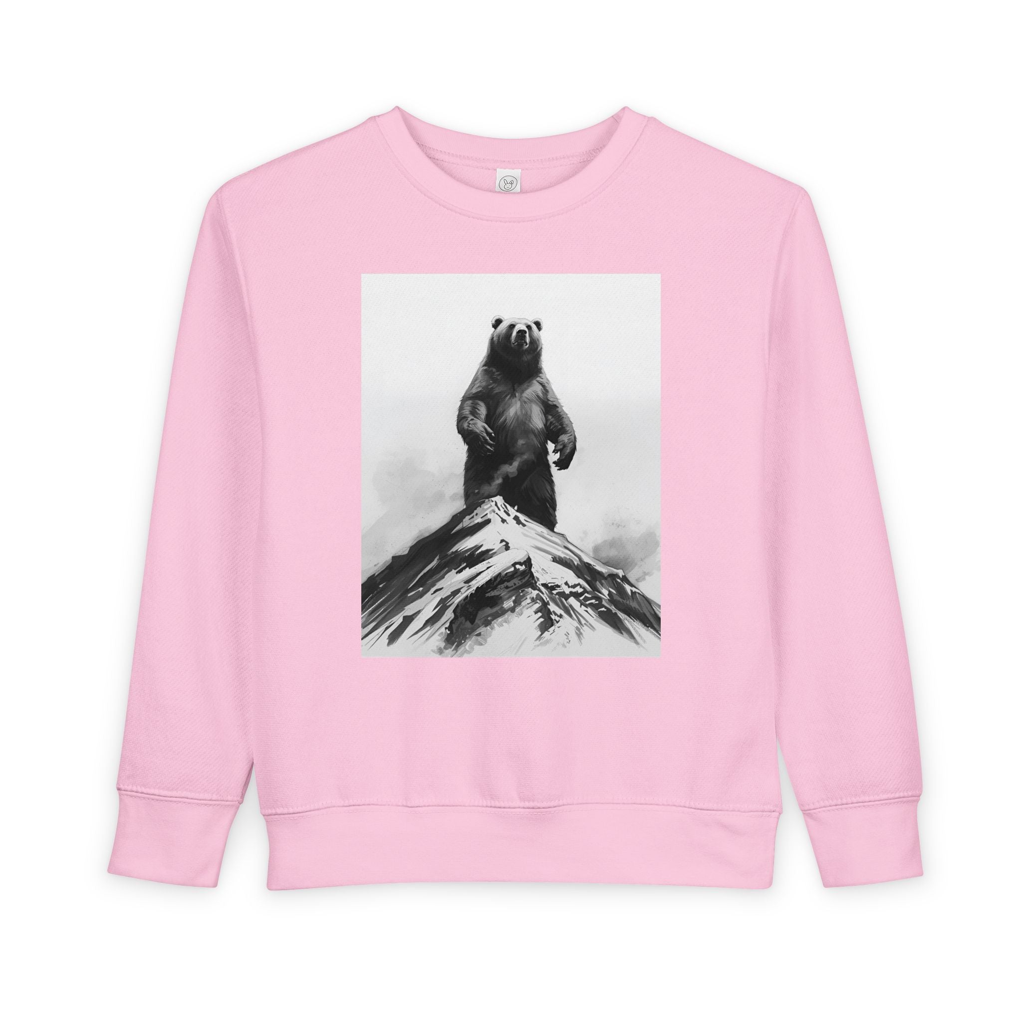 Bear Mountain Snow Toddler Sweatshirt