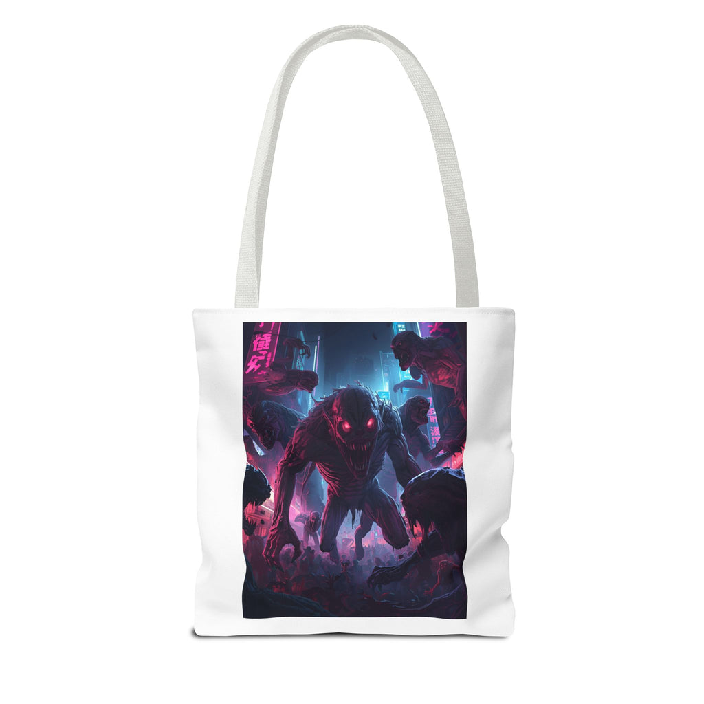 Spooky Creature Tote Bag (AOP)