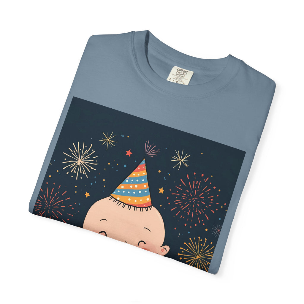 New Year's Baby T-Shirt, Unisex Celebration Tee, Funny New Year Party Shirt, Cute Baby Gift, Holiday Humor Apparel