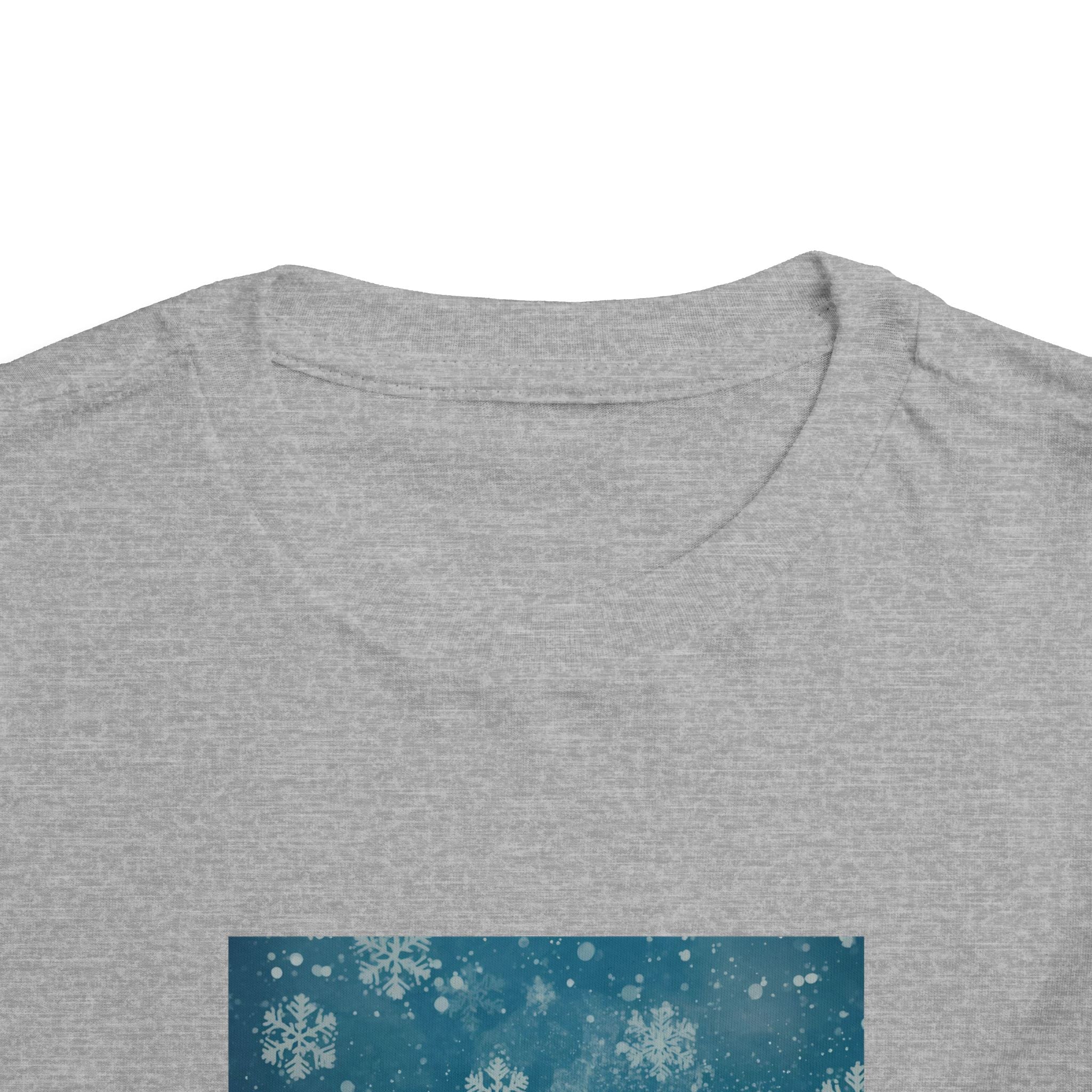 Cute Cat Festive Christmas Toddler Short Sleeve Tee