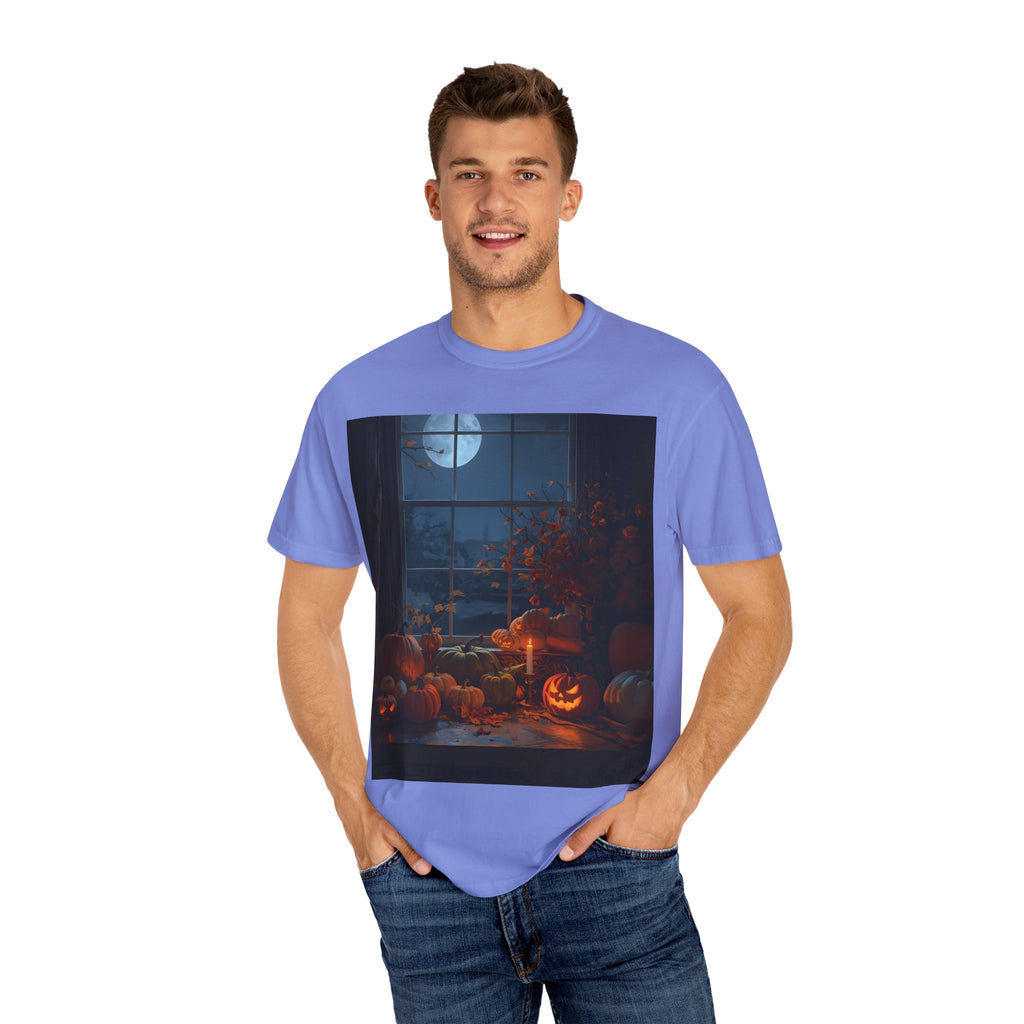 Cozy Halloween Tee, Fall Graphic Shirt, Pumpkin Patch T-Shirt, Spooky Season Apparel, Unisex Autumn Top