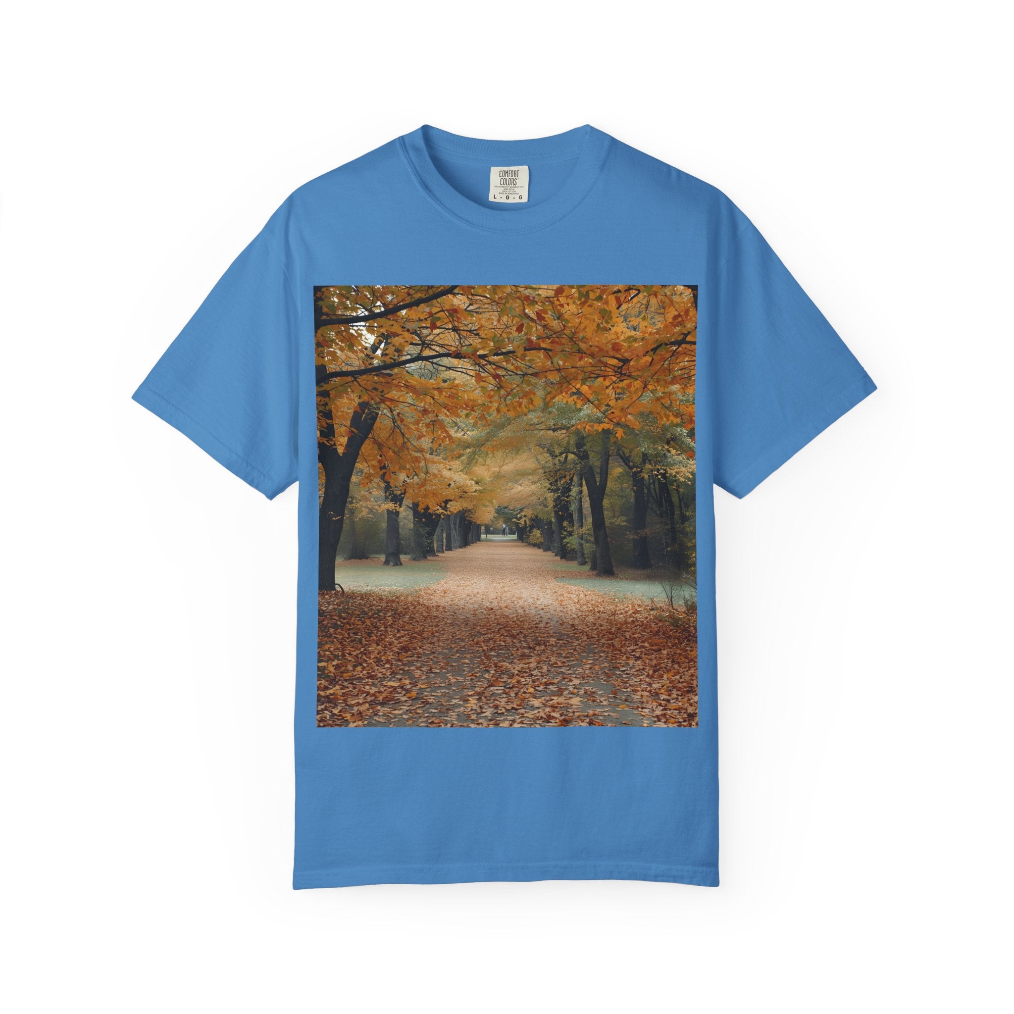 Autumn Pathways Unisex T-Shirt - Cozy Fall Vibes, Nature Lover's Tee, Seasonal Style, Perfect for Thanksgiving, Outdoors Events