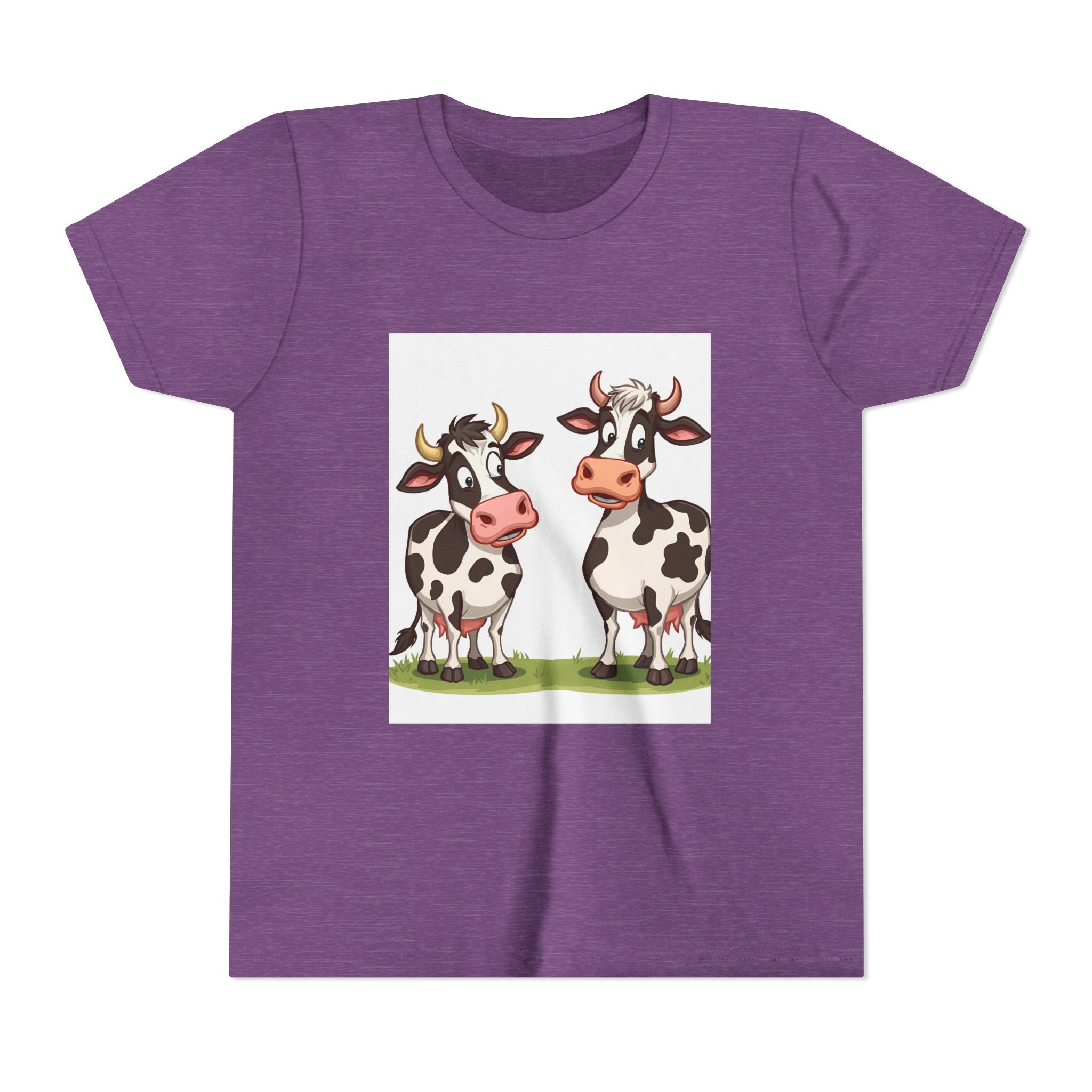 Cute Cows Youth Short Sleeve Tee