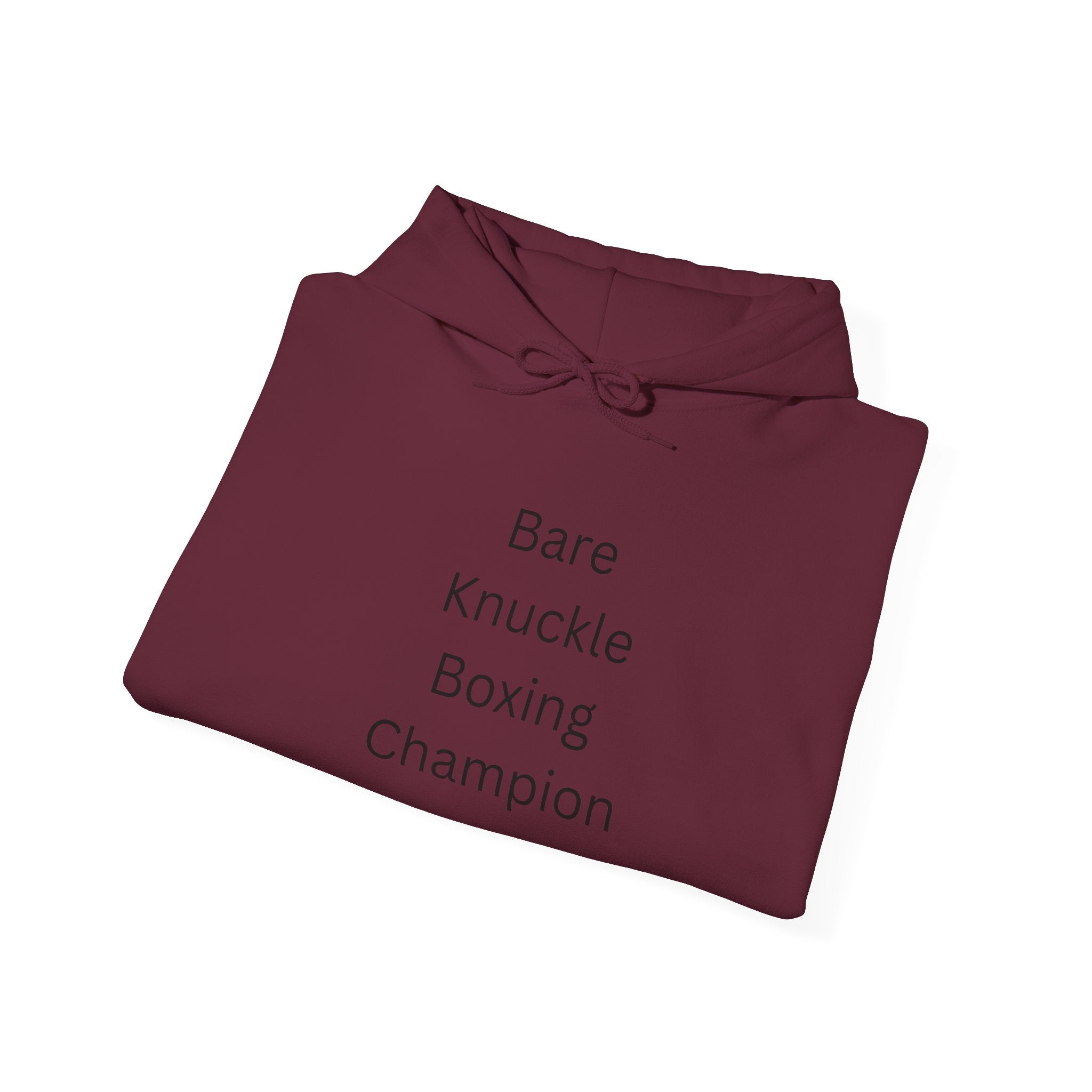 Bare Knuckle Boxing Champion Hoodie | Unisex Sweatshirt, Gift for Boxers, Fitness Apparel, Sportswear, Boxing Champion Merchandise