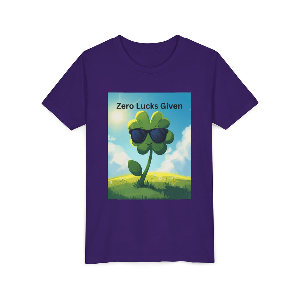 Zero Lucks Given Youth Short Sleeve Tee