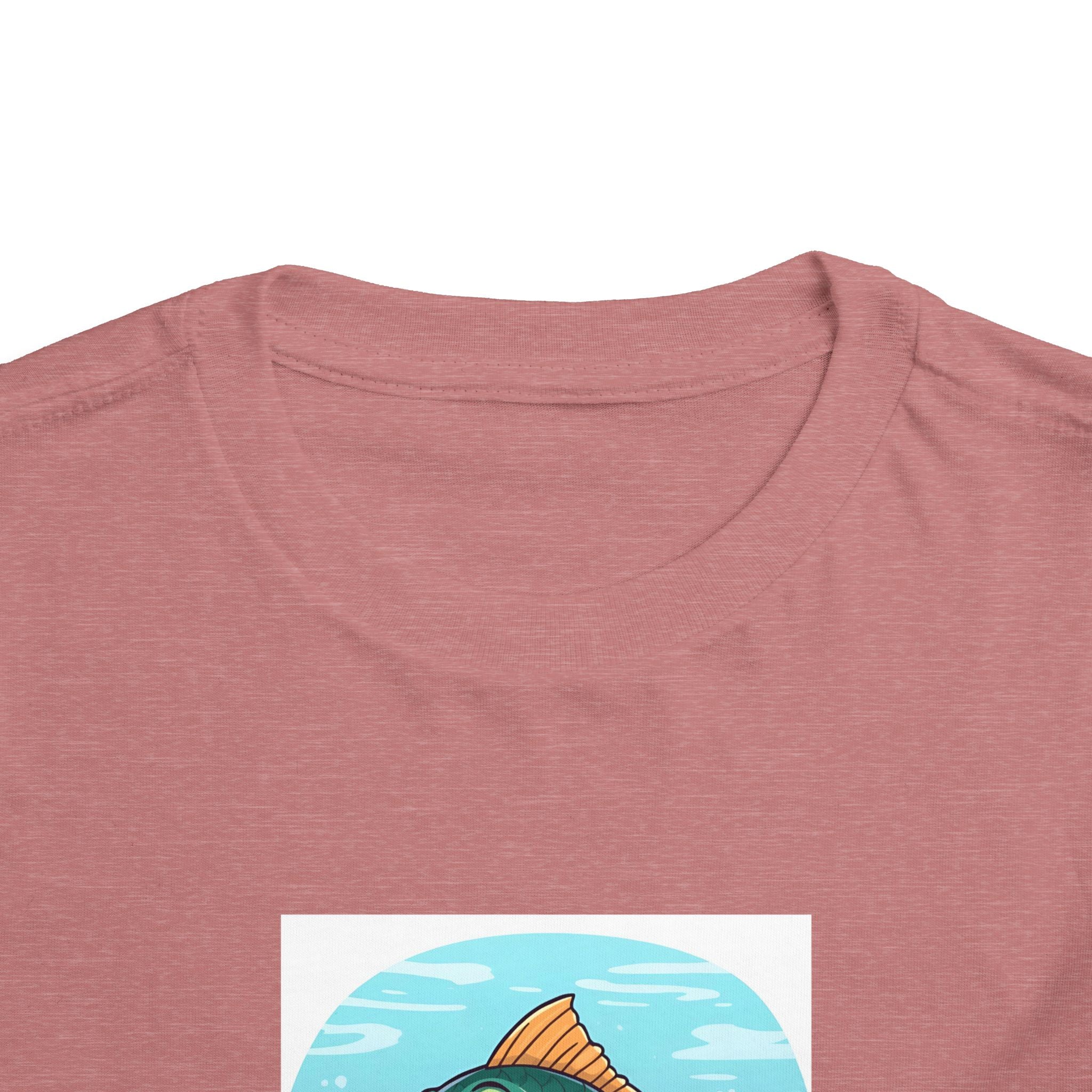Here Fishy Fishy Fishy Toddler Short Sleeve Tee