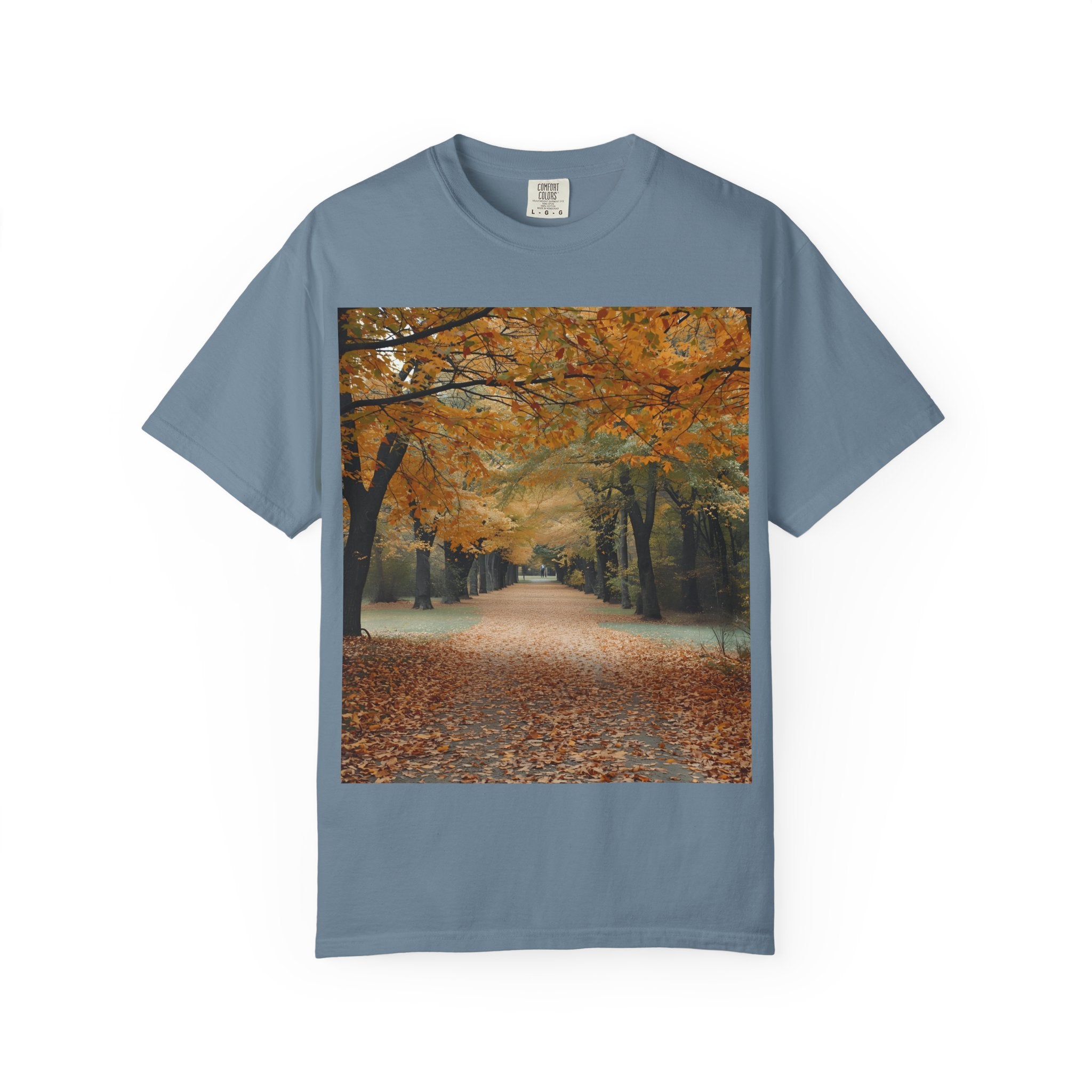 Autumn Pathways Unisex T-Shirt - Cozy Fall Vibes, Nature Lover's Tee, Seasonal Style, Perfect for Thanksgiving, Outdoors Events