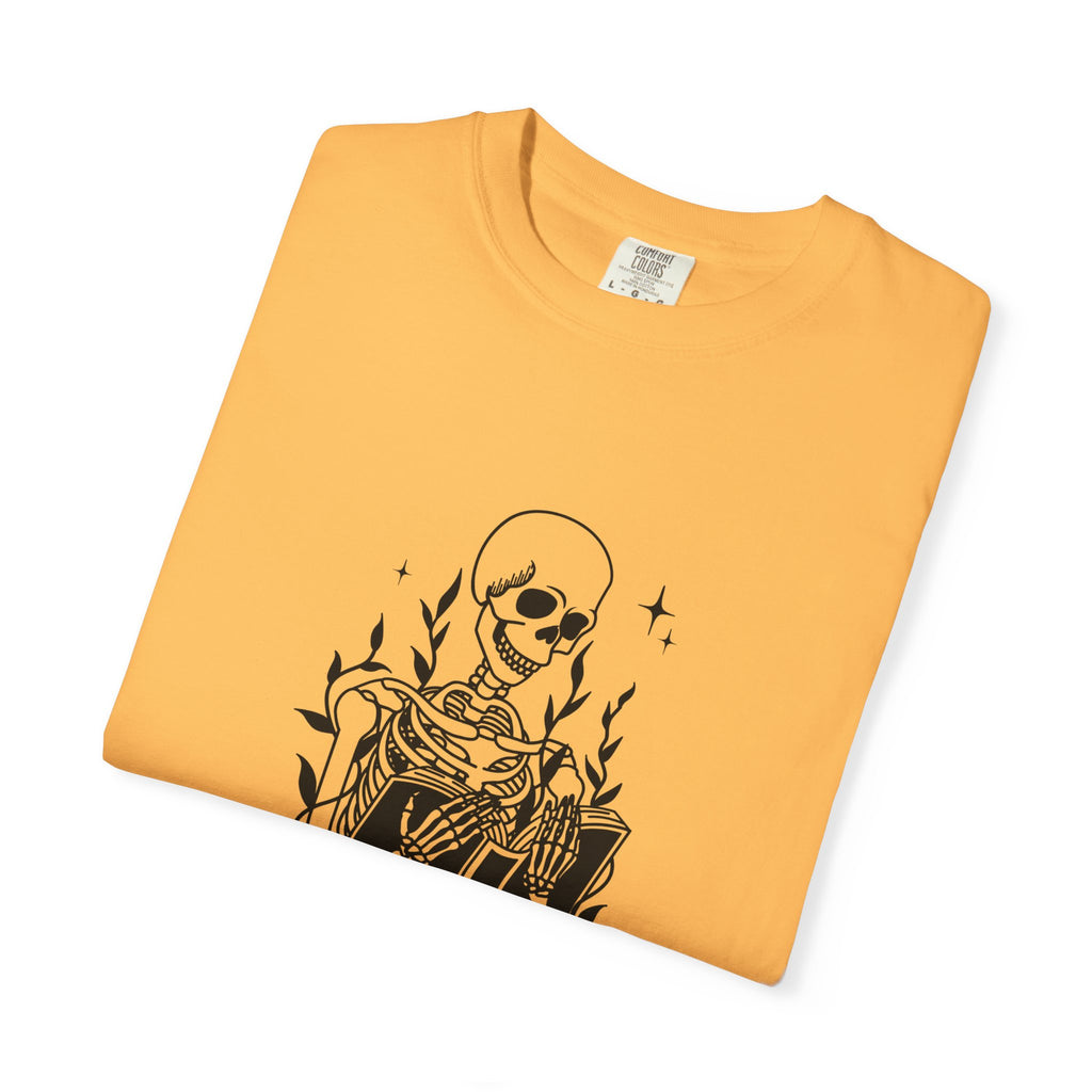 Spooky Skeleton Tee, Too Ghoul for School Shirt, Halloween T-Shirt, Unisex Graphic Tee, Fall Fashion Top, Goth Aesthetic Clothing