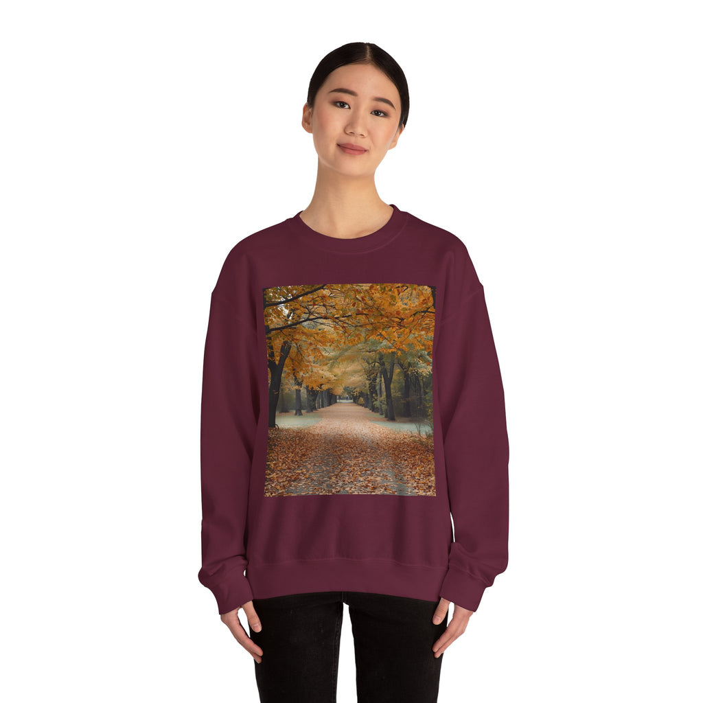 Autumn Vibes Unisex Heavy Blend™ Crewneck Sweatshirt
