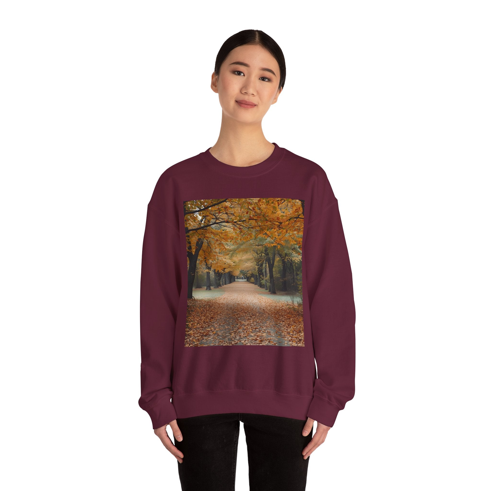 Autumn Vibes Unisex Heavy Blend™ Crewneck Sweatshirt