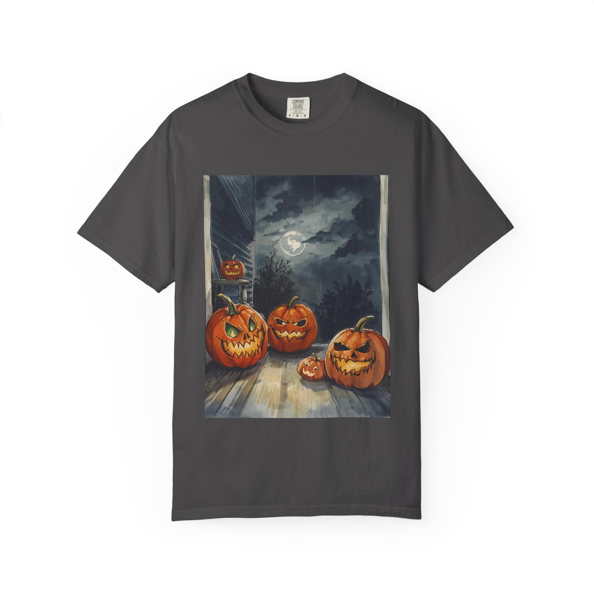Halloween Pumpkin Scary T-shirt - Perfect for Fall Celebrations, Trick or Treat, Autumn Fashion, Costume Party, Spooky Vibes