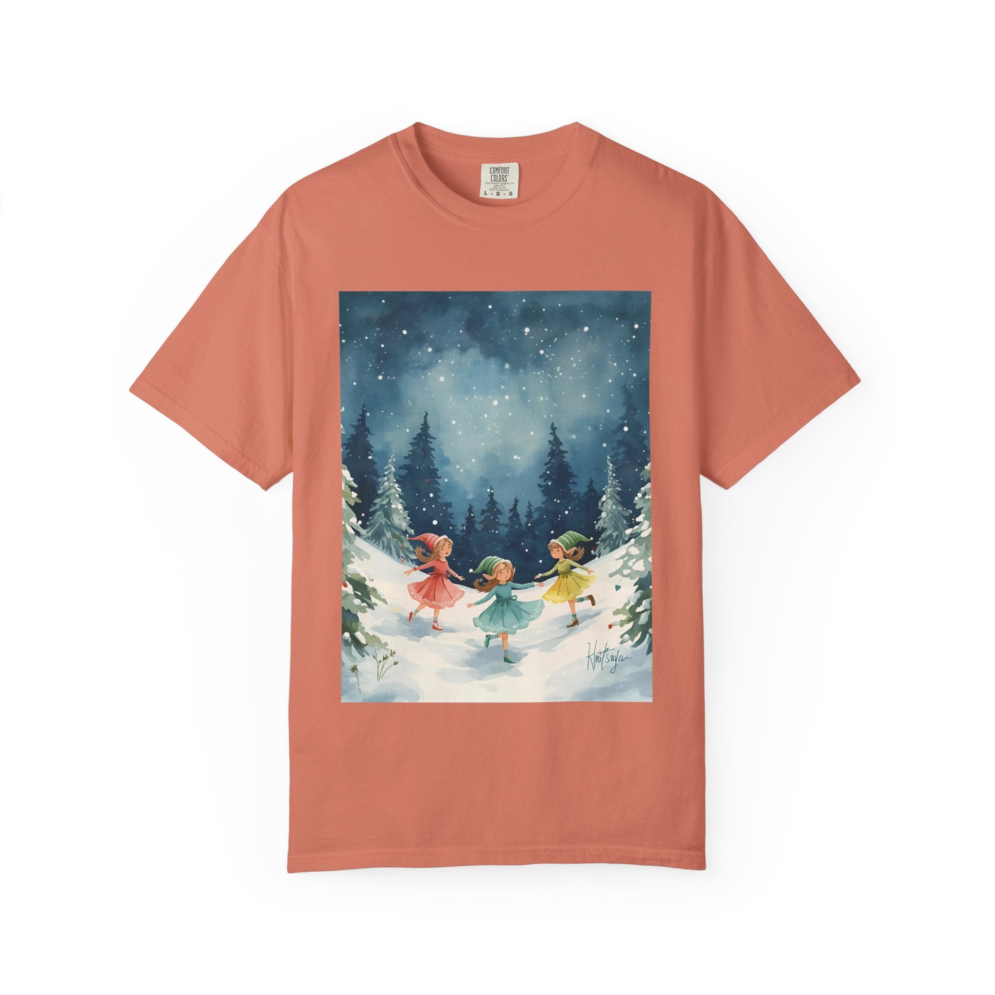 Winter Wonderland T-Shirt, Holiday Gift, Unisex Tee, Cozy Winter Apparel, Snowy Scene Shirt, Christmas Fashion