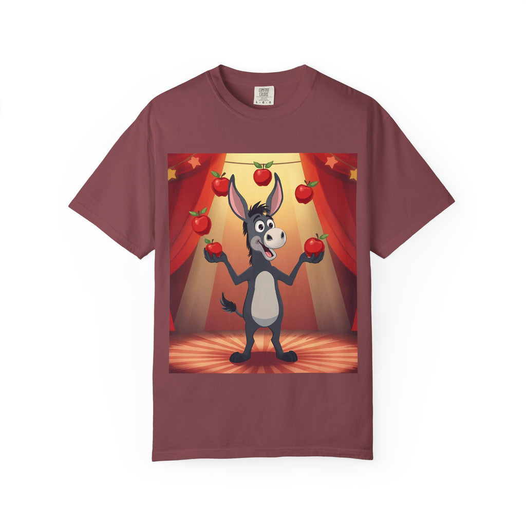 Donkey Cartoon T-Shirt for Fun Lovers, Perfect for Gifts, Casual Wear, Birthday Parties, Animal Theme, Unique Style