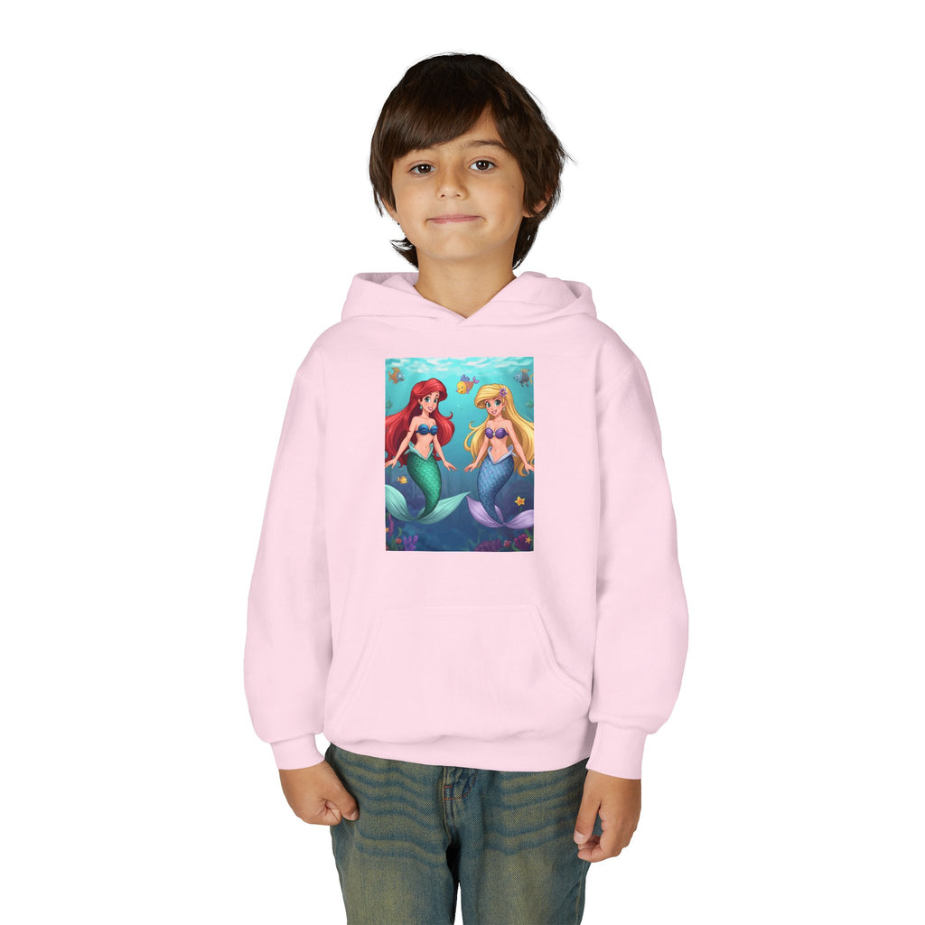 Mermaid Youth Heavy Blend Hooded Sweatshirt