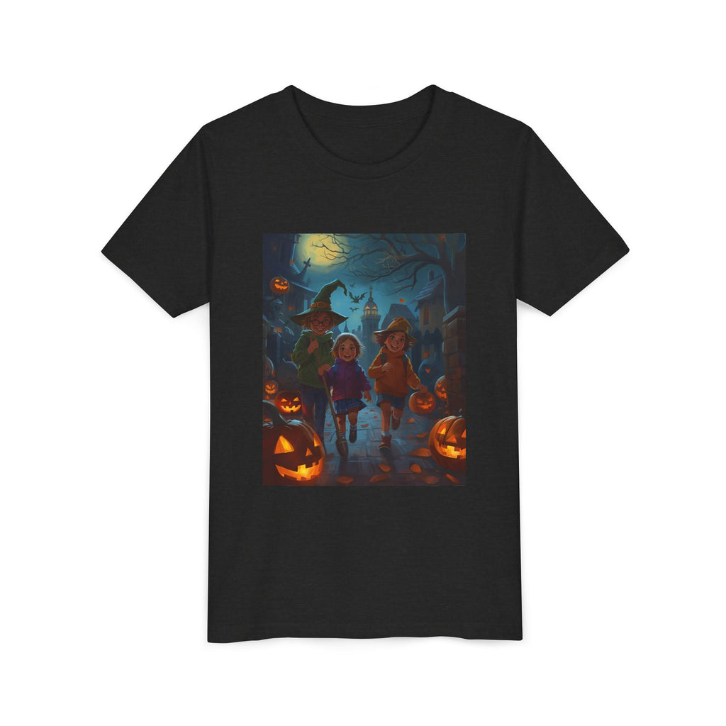 Spooky Halloween Youth Tee | Fun Kids Shirt for Halloween Parties, Trick-or-Treating, Fall Celebrations, Spooky Vibes, Cute Costumes