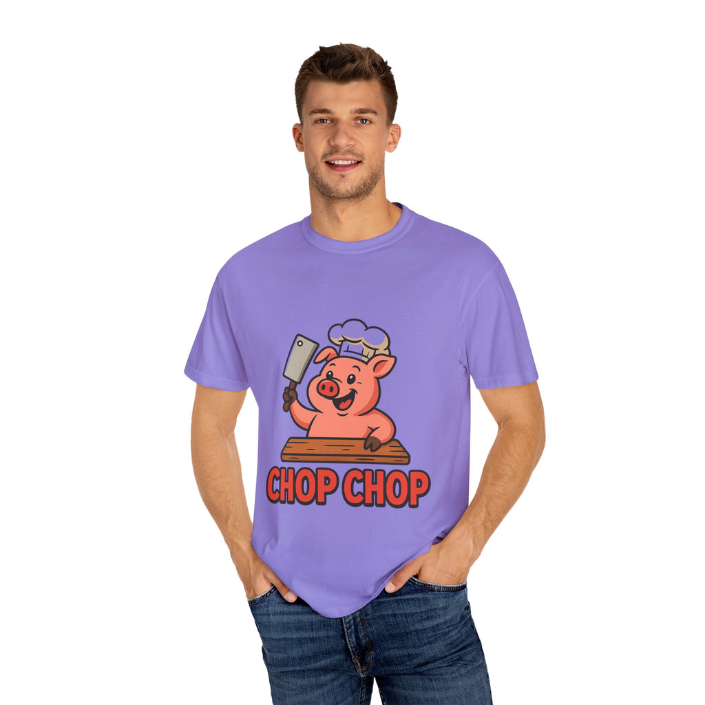 Funny Chef Pig T-shirt, Humorous Cooking Shirt, Gift for Food Lovers, BBQ Master Tee, Fun Kitchen Apparel