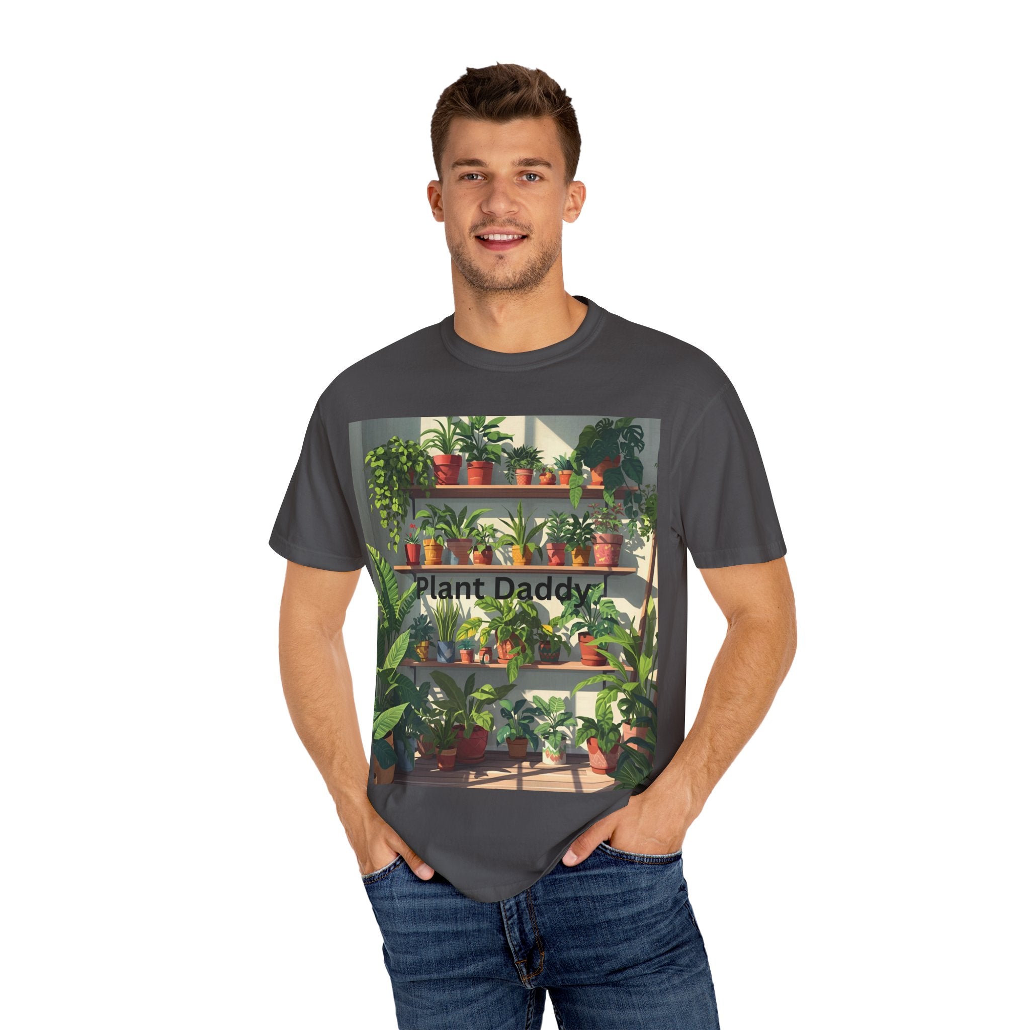 Plant Daddy Unisex Garment-Dyed T-shirt