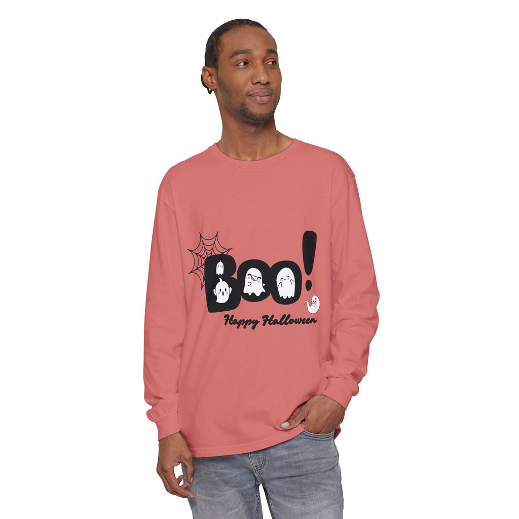 Halloween Boo Long Sleeve T-Shirt, Unisex Spooky Tee, Perfect for Fall Celebrations, Ghost Graphic Shirt, October Style Apparel, Casual [...]