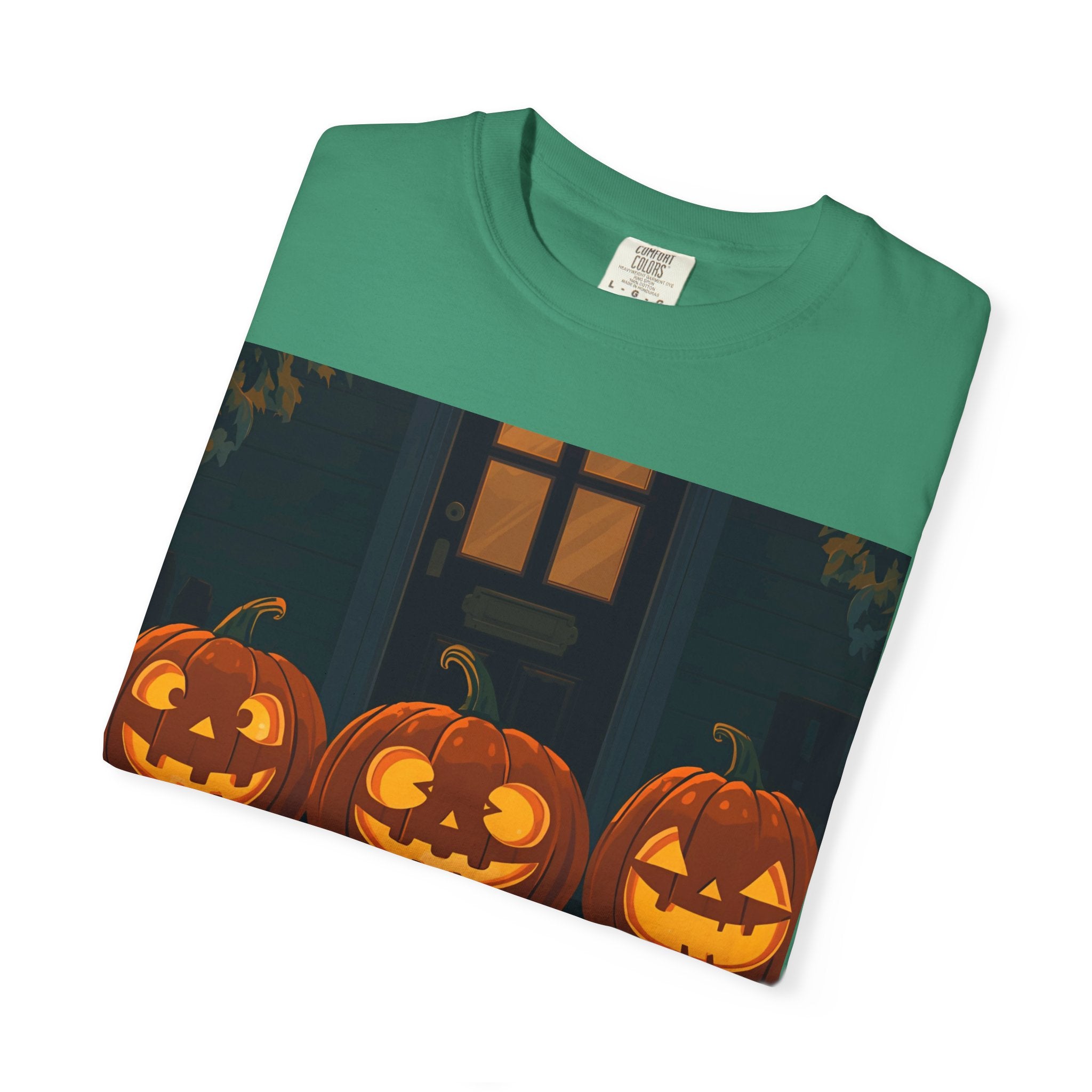Happy Halloween Unisex T-Shirt, Spooky Season Apparel, Halloween Costume, Fall T-Shirt, Pumpkin Design Shirt, Y'all Graphic Tee