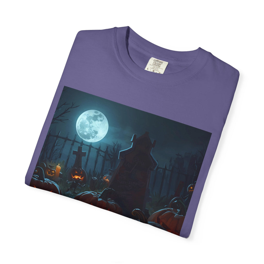 Halloween Pumpkin Unisex T-Shirt, Spooky Shirt, Fall Apparel, Halloween Costume, Casual Wear, Party Shirt