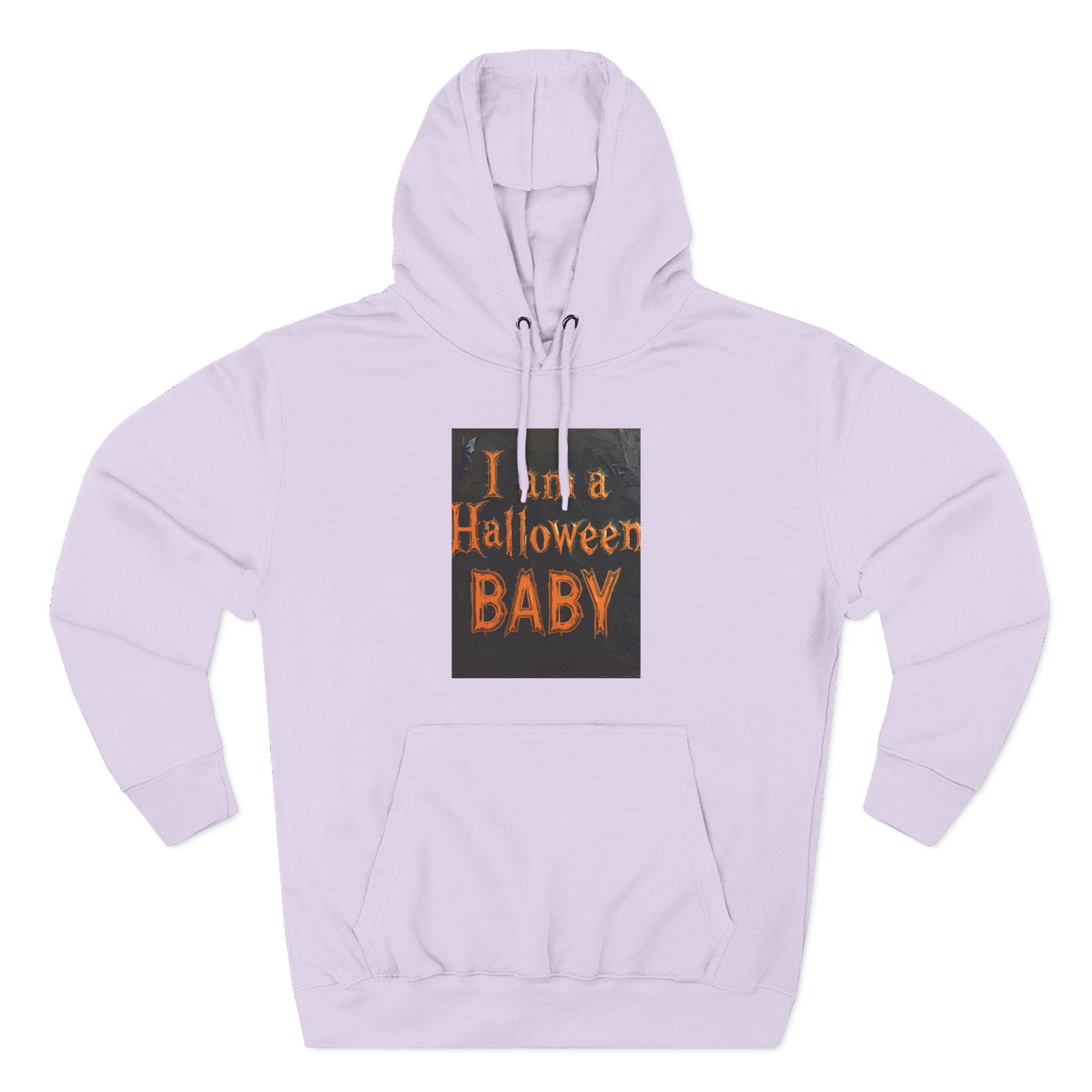 I Am A Halloween Baby Three-Panel Fleece Hoodie