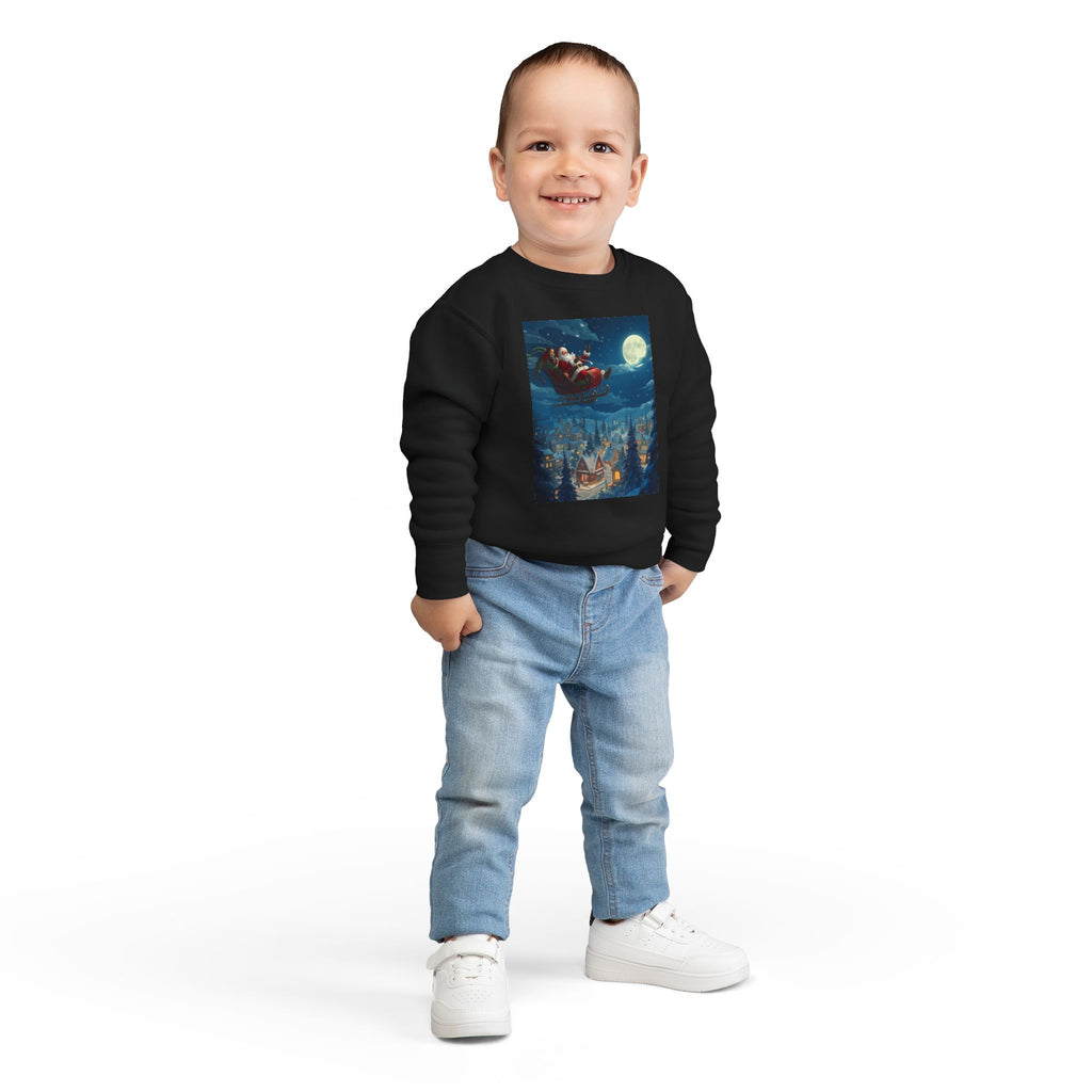 Santa Christmas Toddler Sweatshirt