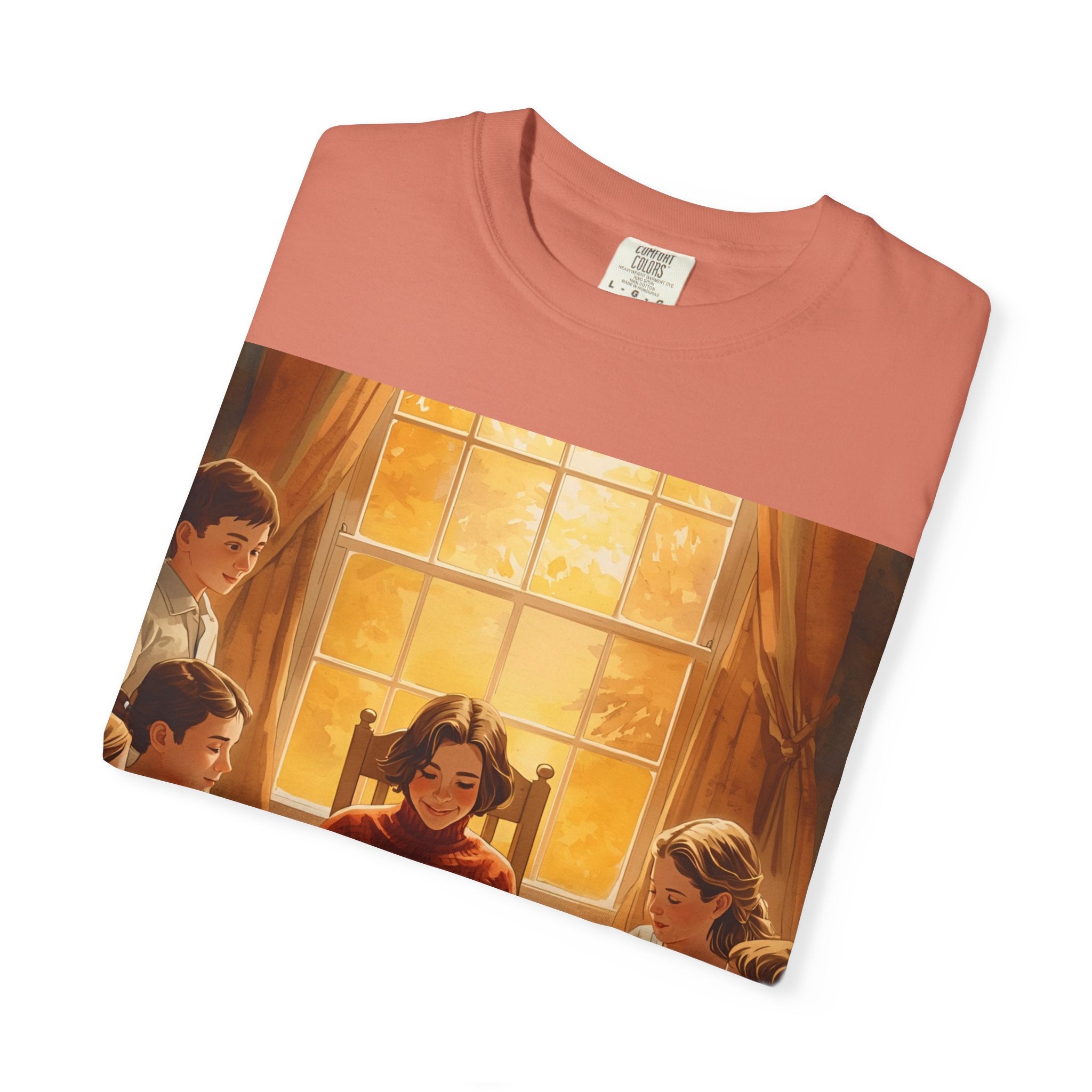 Thankful Family Dinner T-shirt, Unisex Tee, Fall Apparel, Cozy Top, Gift for Thanksgiving Lovers, Family Gathering Shirt