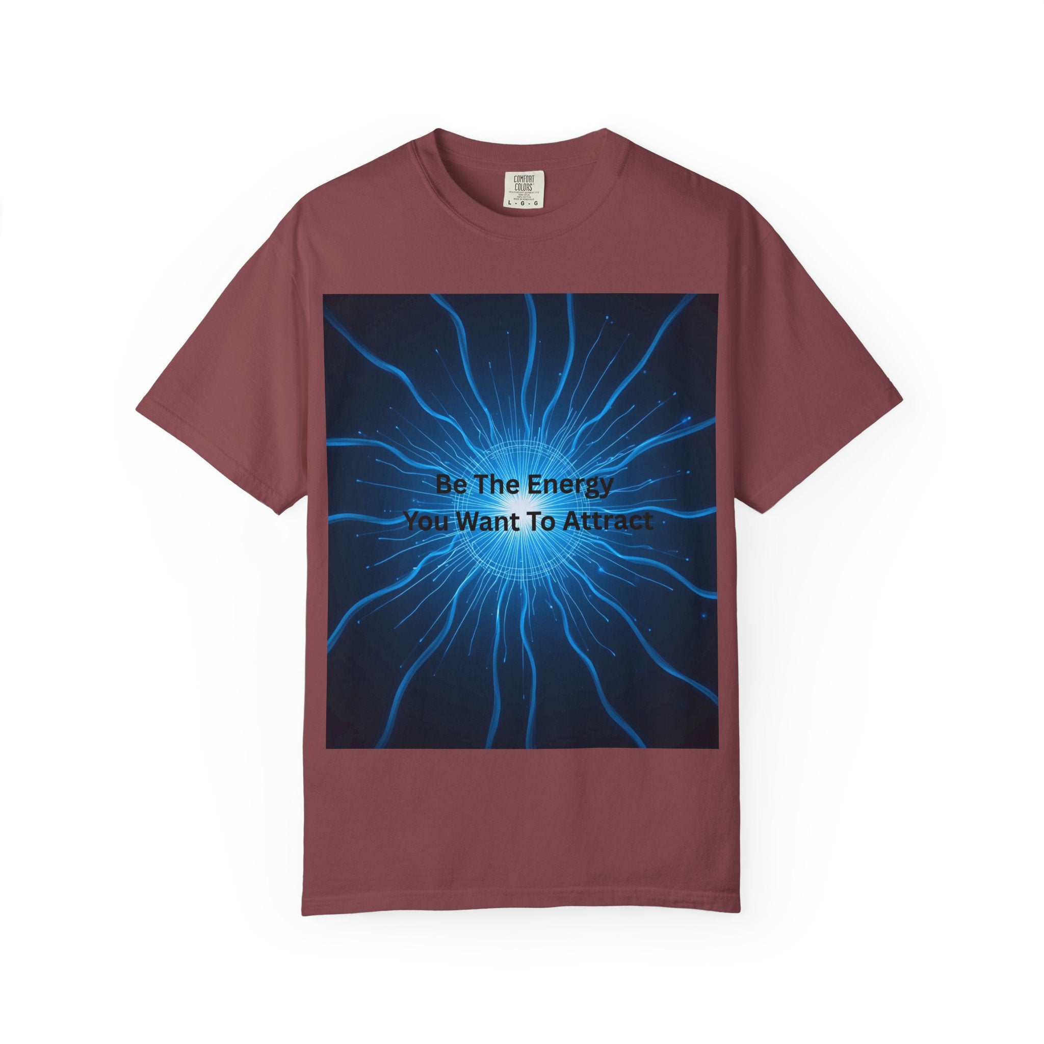 Energy Attraction T-Shirt, Inspirational Tee, Law of Attraction Shirt, Motivational Gift for Mindfulness, Spiritual Fashion