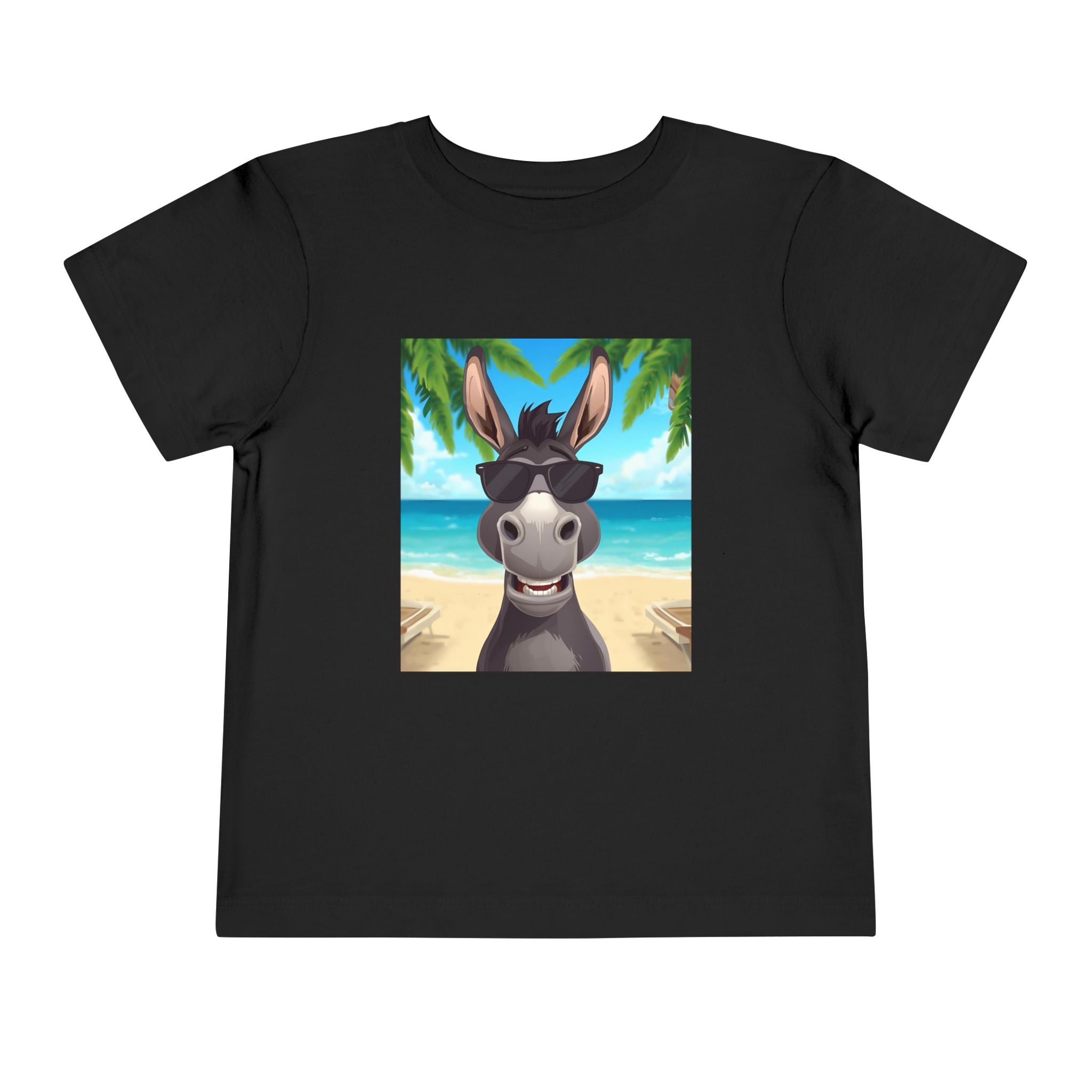 Donkey Beach Vibe Toddler Short Sleeve Tee