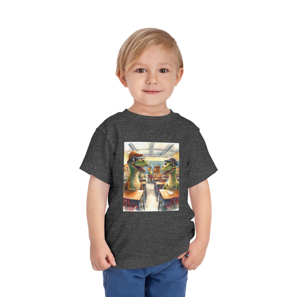 Dinosaur Classroom Toddler Tee - Fun Dino Shirt, Kids T-Shirt, Dinosaur Humor Tee, Cute Short Sleeve Top, Birthday Gift