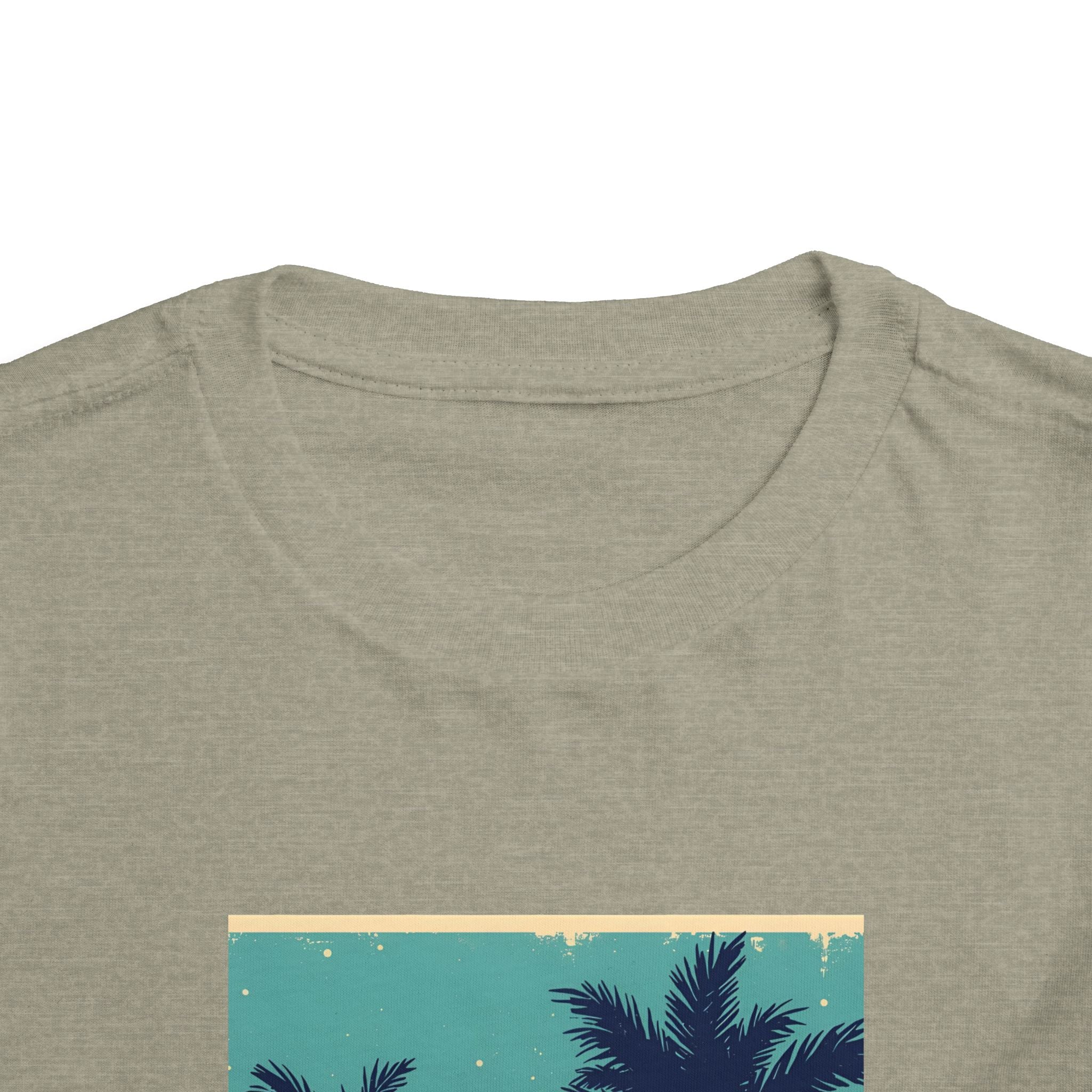 Tropical Sunset Toddler Short Sleeve Tee
