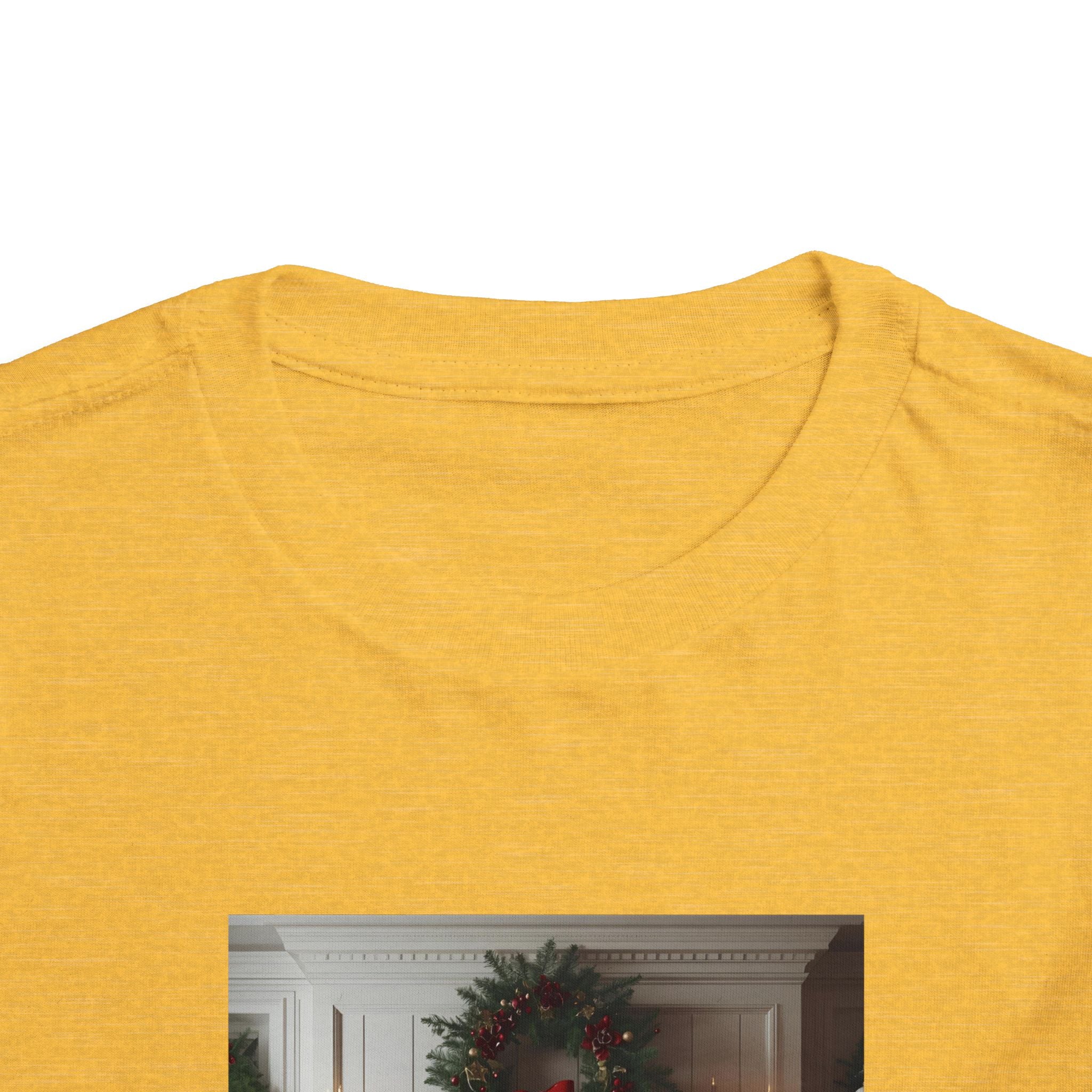 Cozy Christmas Toddler Tee, Holiday Kids Shirt, Cute Winter Tee, Toddler Christmas Outfit, Festive Short Sleeve Shirt