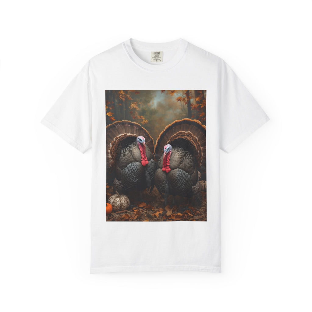 Thanksgiving Turkey T-Shirt, Fall Apparel, Unisex Tee, Harvest Celebration Gift, Autumn Wardrobe Essential