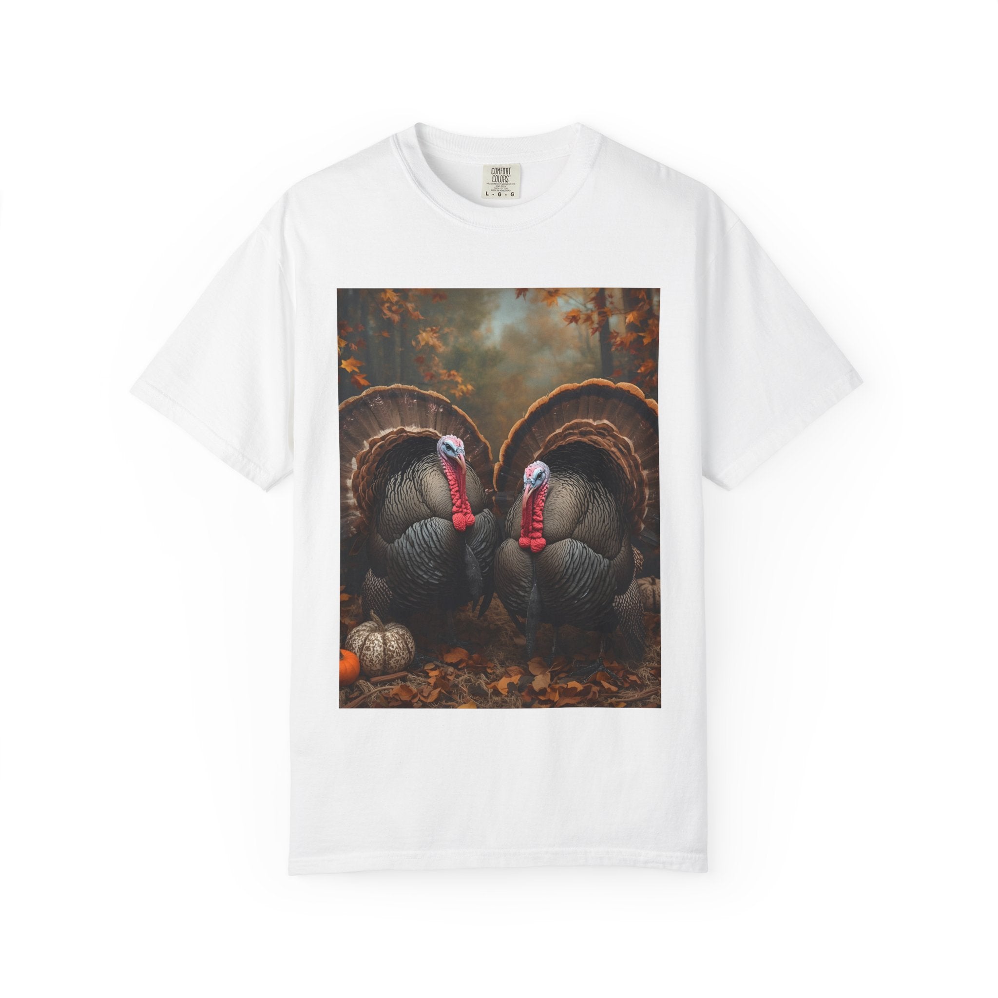 Thanksgiving Turkey T-Shirt, Fall Apparel, Unisex Tee, Harvest Celebration Gift, Autumn Wardrobe Essential