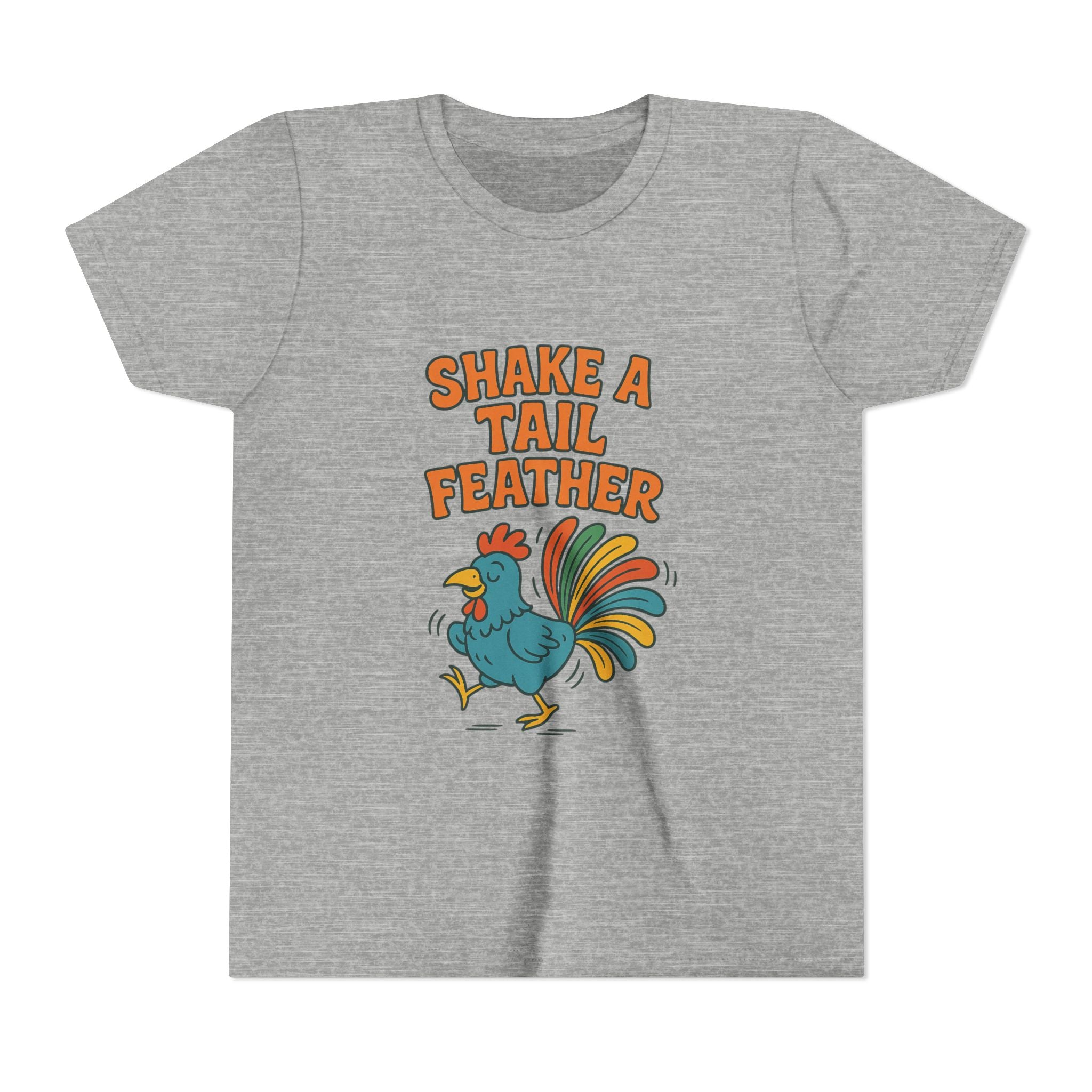 Shake A Tail Feather Youth Short Sleeve Tee