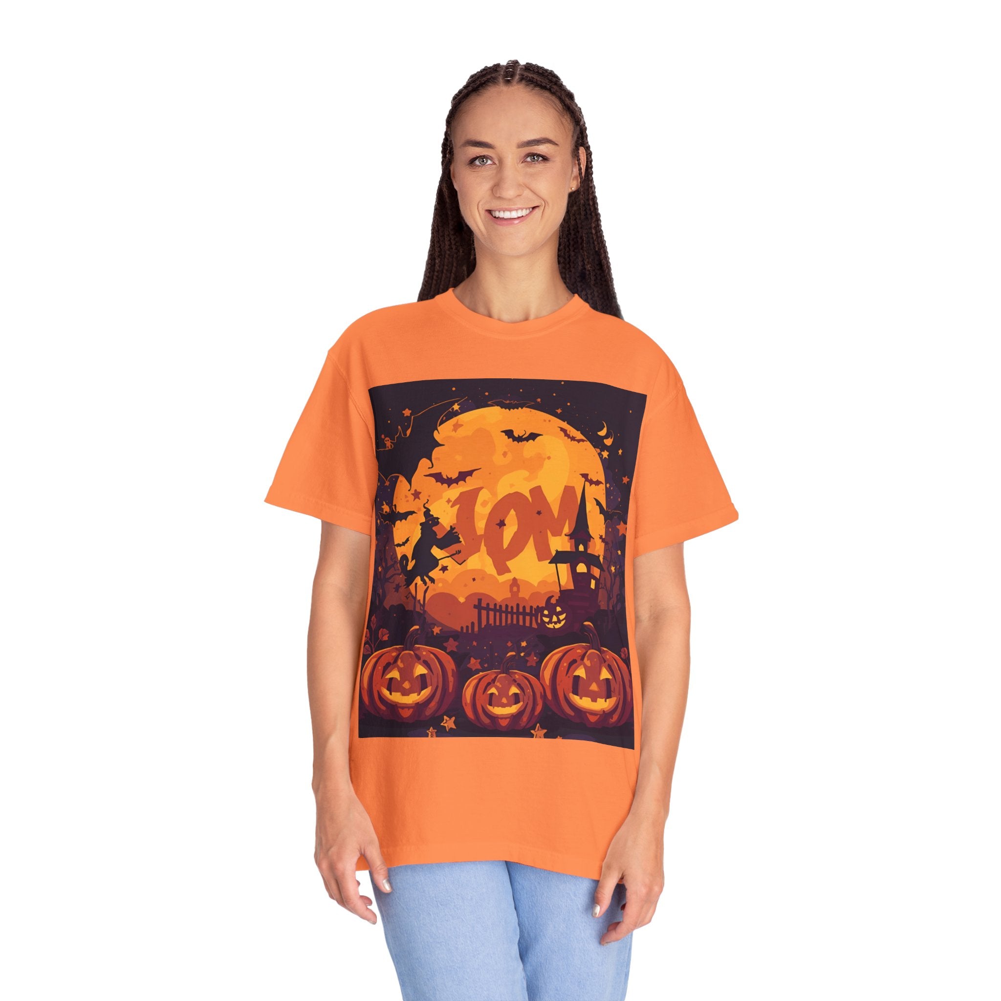 Halloween Pumpkin Graphic Tee, Unisex T-shirt, Spooky Shirt, Pumpkin Shirt, Fall Fashion, Halloween Costume, Autumn Apparel